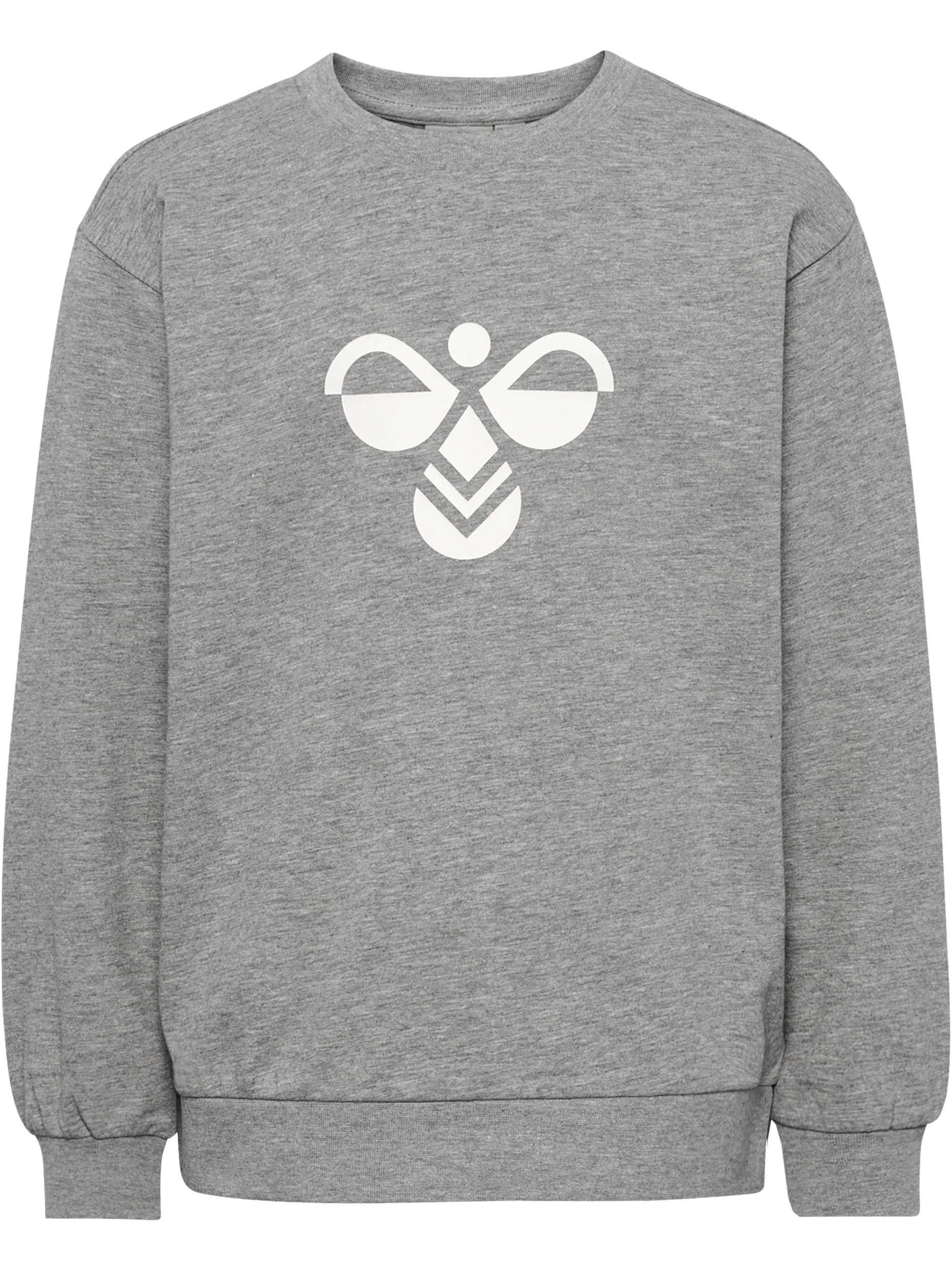 hummel "HMLJR REG TUKAS SWEATSHIRT", sportlicher Stil, mit Logo-Druck und seitlichen Winkeln