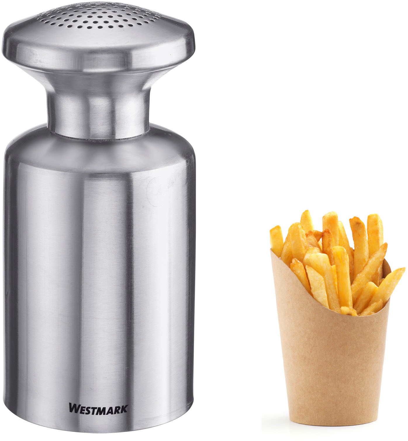 WESTMARK Salzstreuer »Alpha«, aus Aluminium, mit Deckel, 500 ml