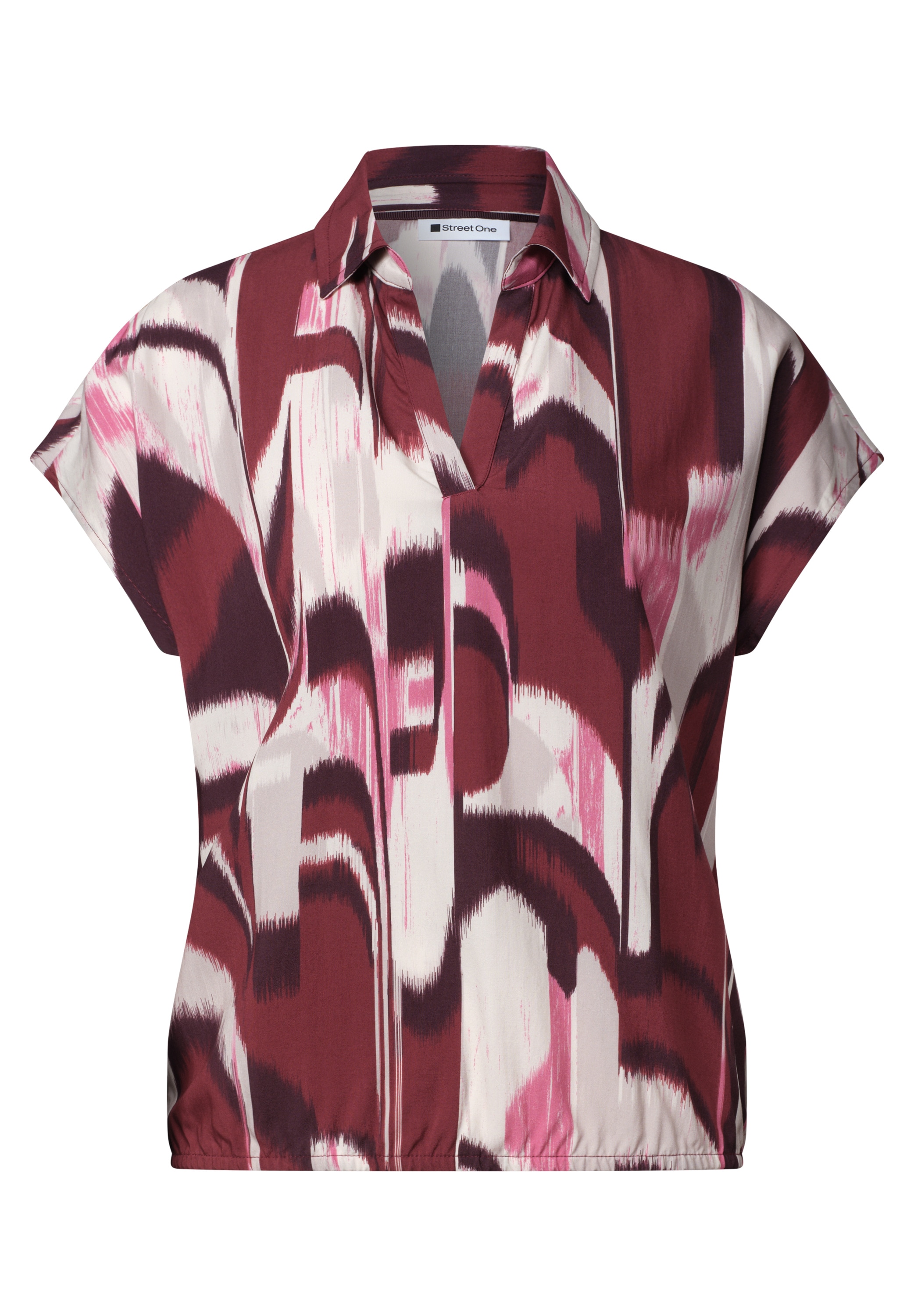 STREET ONE Hemdbluse aus softer Viskose