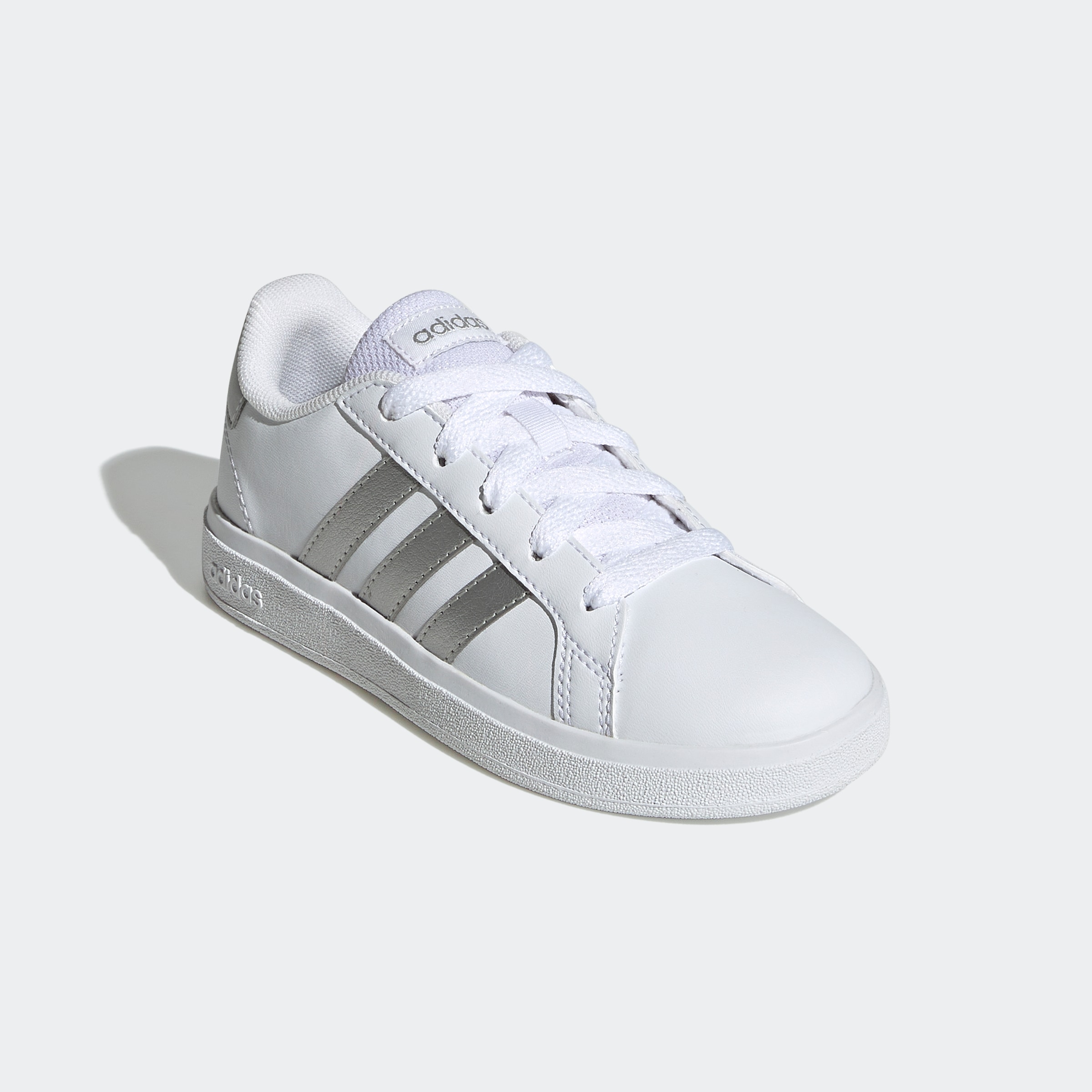 adidas Sportswear 1100000002199 "GRAND COURT LIFESTYLE TENNIS LACE-UP" Design auf den Spuren des adidas Superstar, für Kinder & Jugendliche