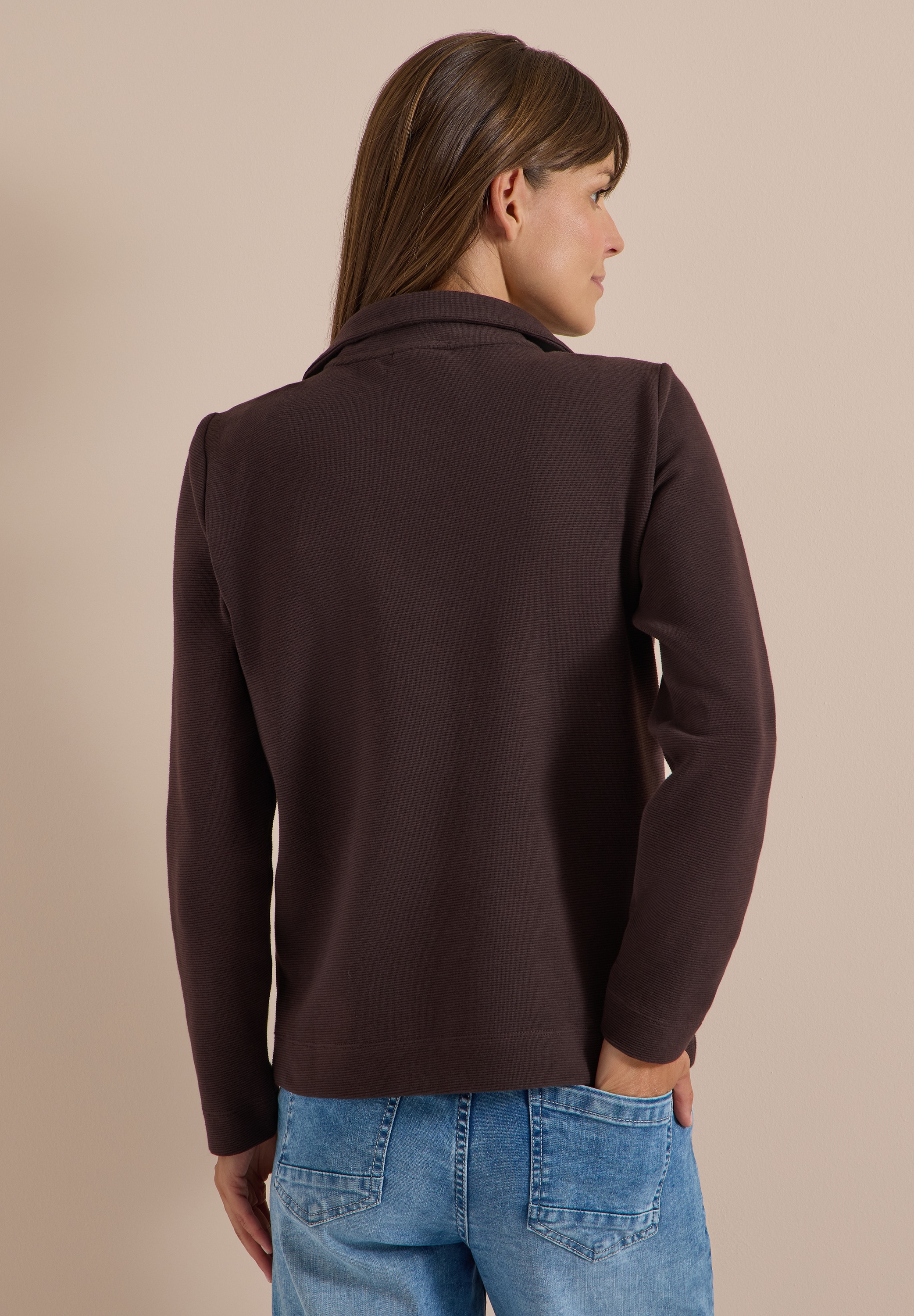 Cecil Cardigan mit Stehkragen