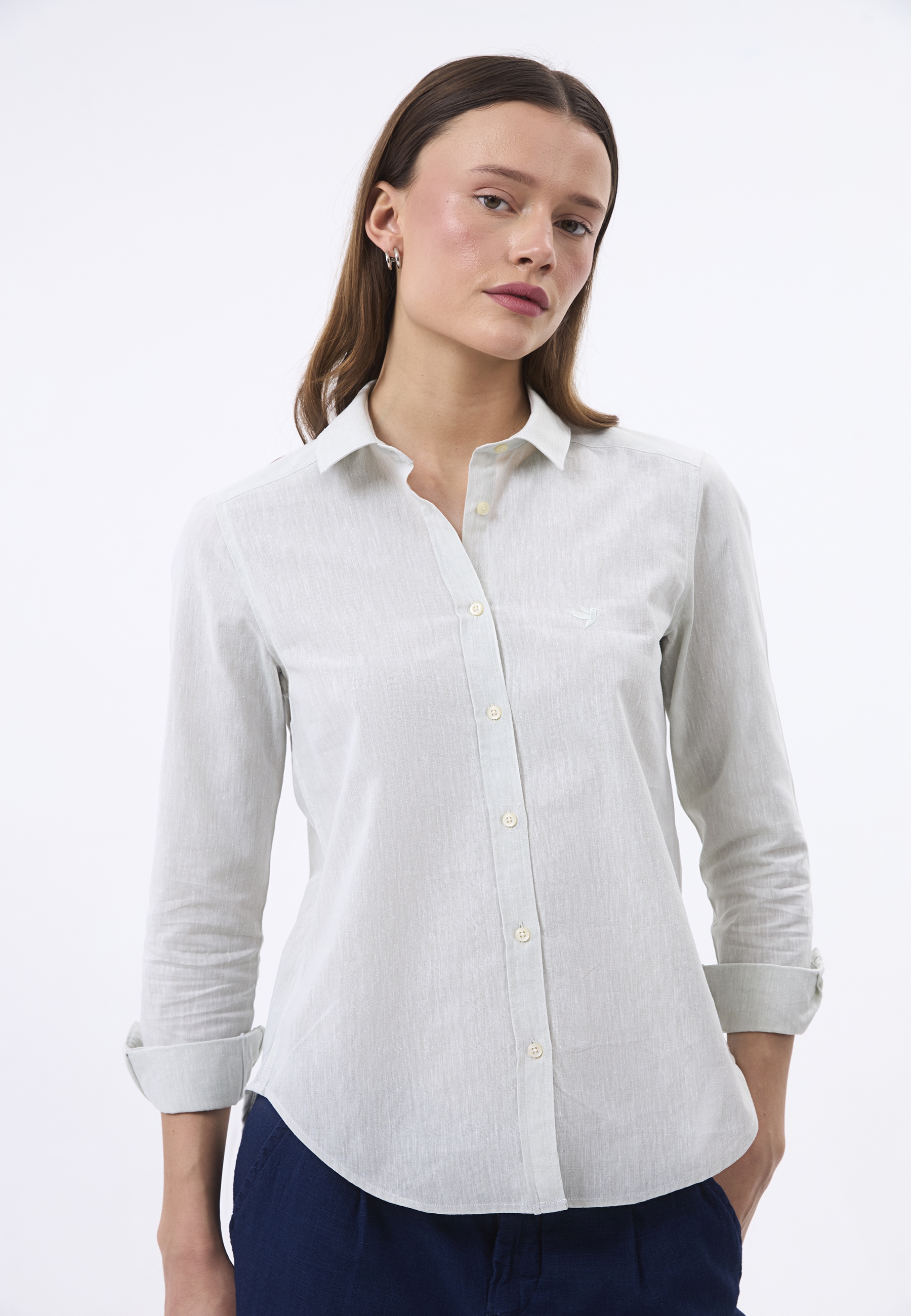 Felix Hardy Hemdbluse »Leinen-Shirt«