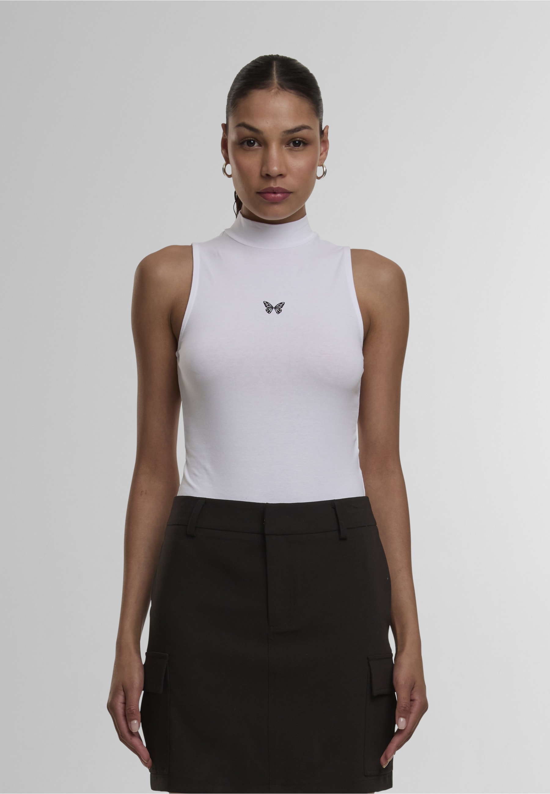 Miss Tee Body »Miss Tee Fly Away Ladies Sleeveless Turtleneck Body«
