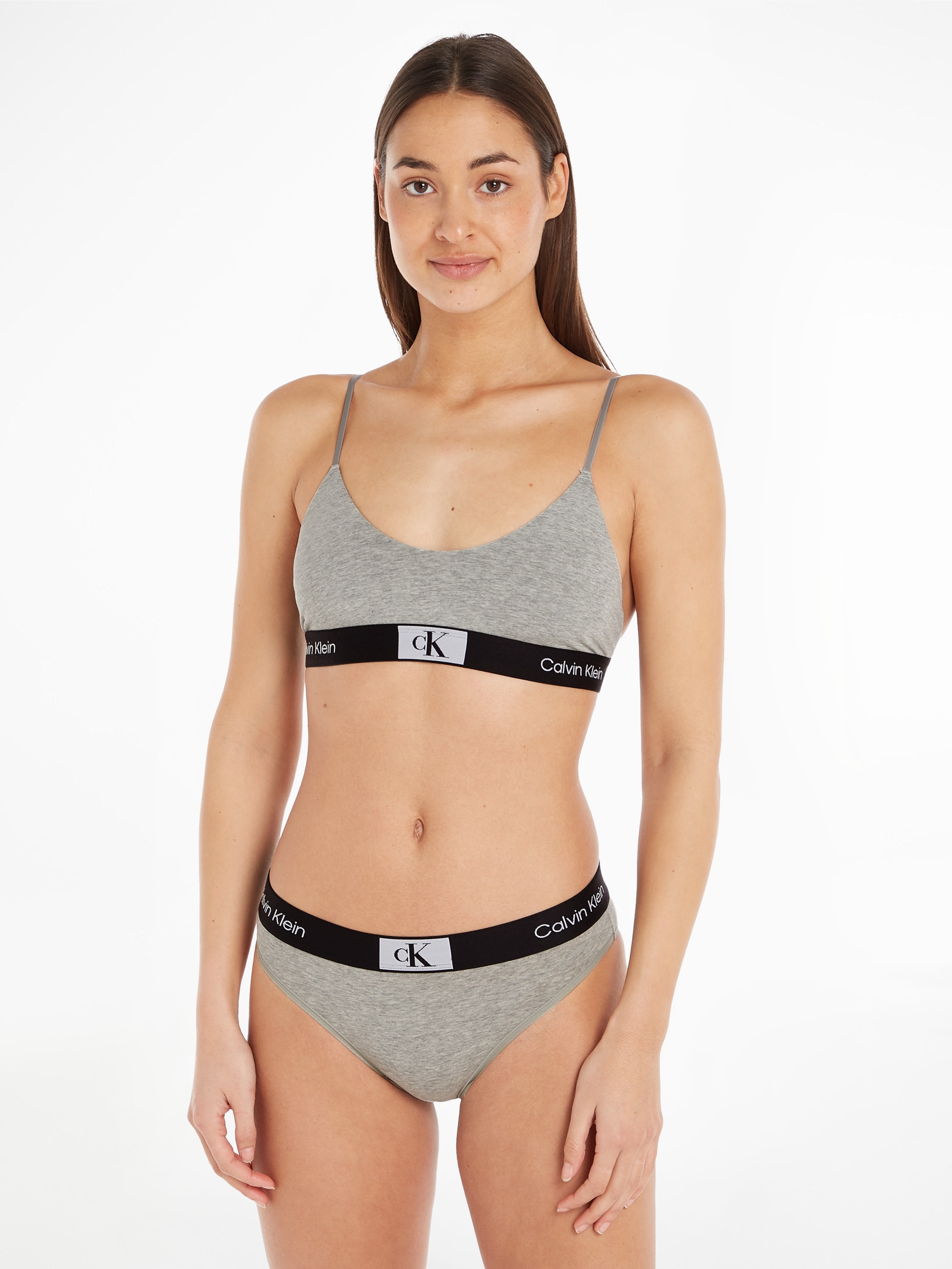 Calvin Klein Underwear Bralette "UNLINED BRALETTE", mit klassischem CK-Logobund