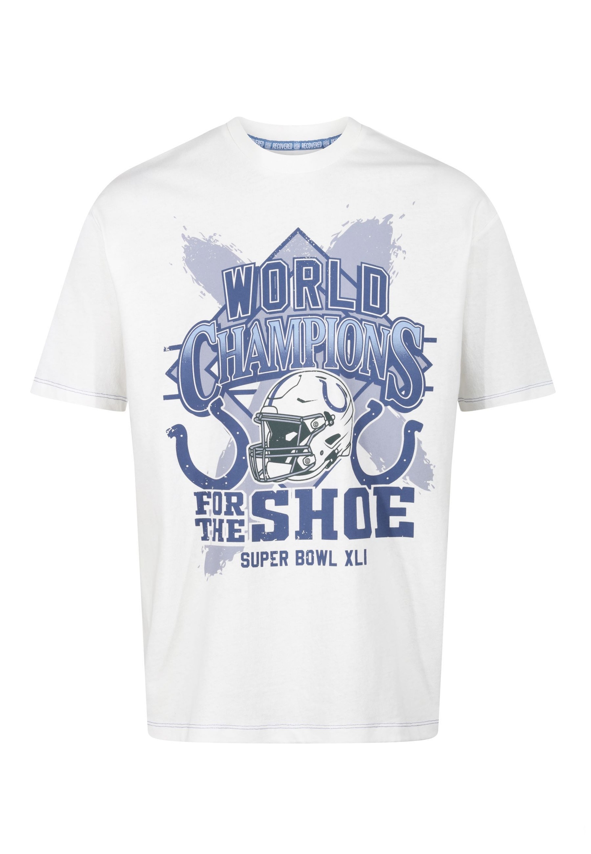 Recovered T-Shirt »NFL Colts World Champs«, (1 tlg.), für alle Indianapolis Colts-Fans