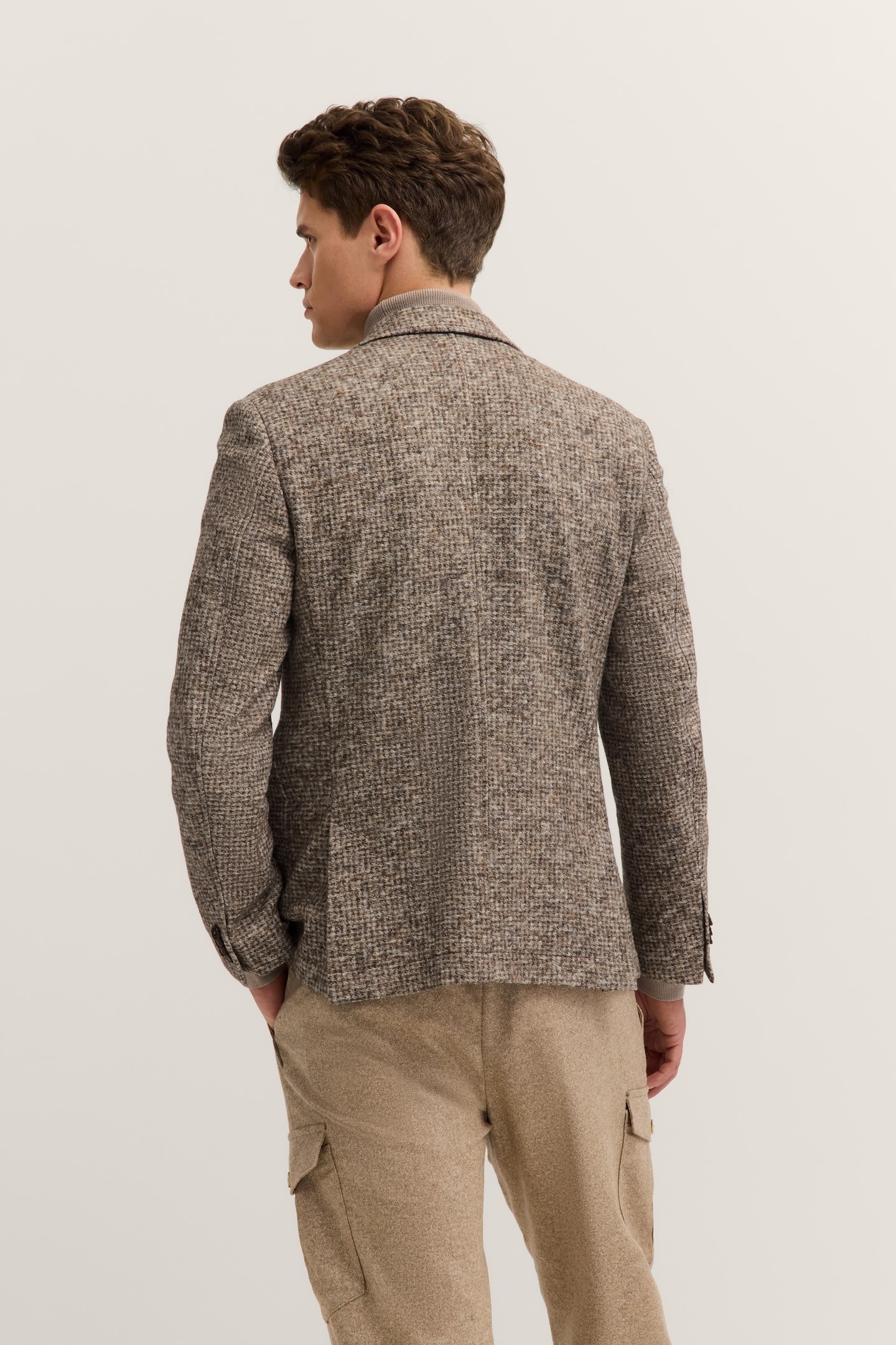 bugatti Sakko "Modern Fit", Jersey mit Stretch mit Klein-Dessin günstig online kaufen