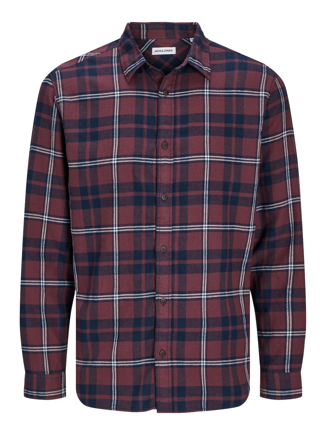 Langarmhemd »JJJOSHUA FALL FLANNEL SHIRT LS PLS«