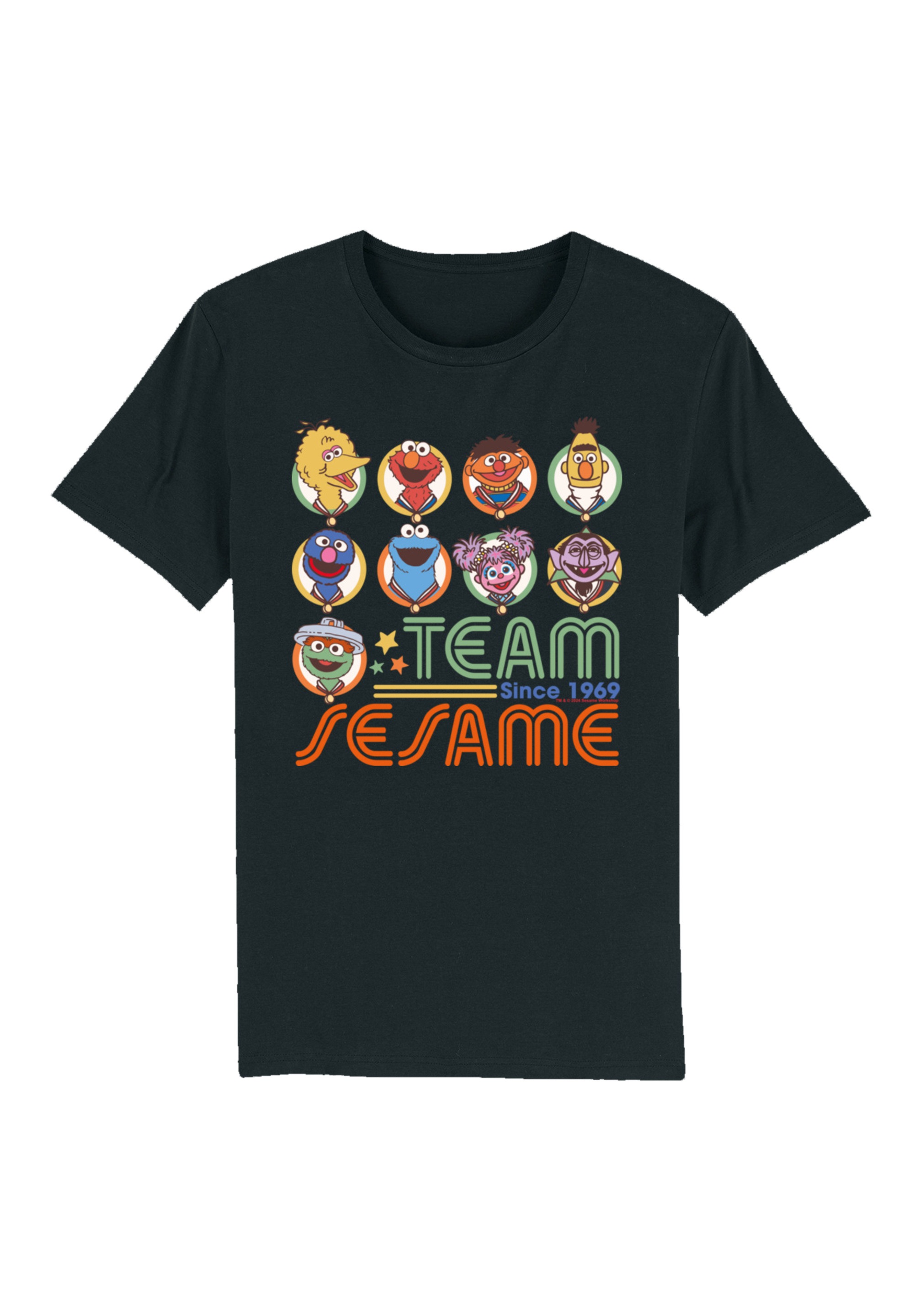 F4NT4STIC T-Shirt "Sesamstraße Team Since 1969", Premium Qualität günstig online kaufen