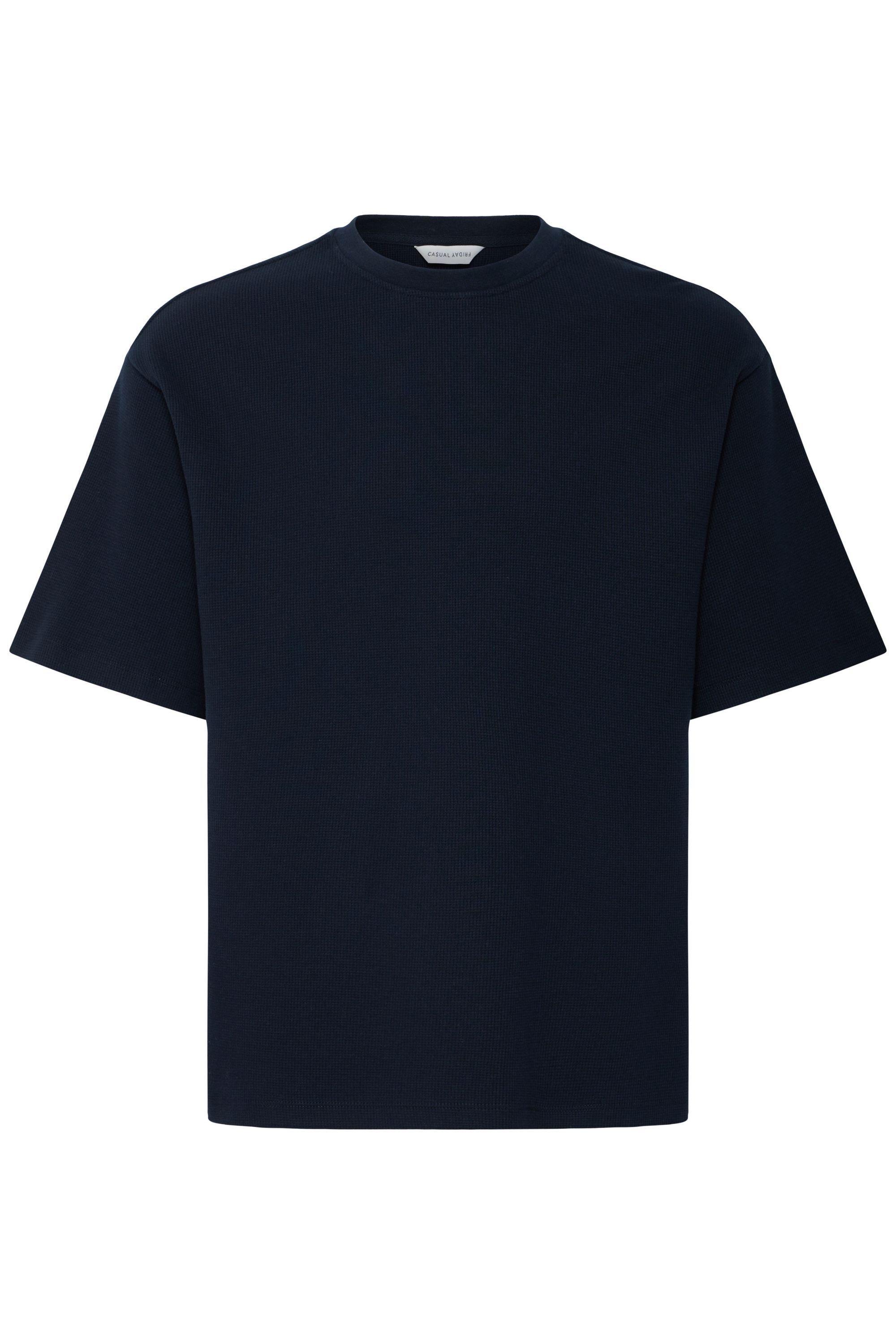 Casual Friday Rundhalsshirt "Rundhalsshirt CFHurdal Boxy" günstig online kaufen