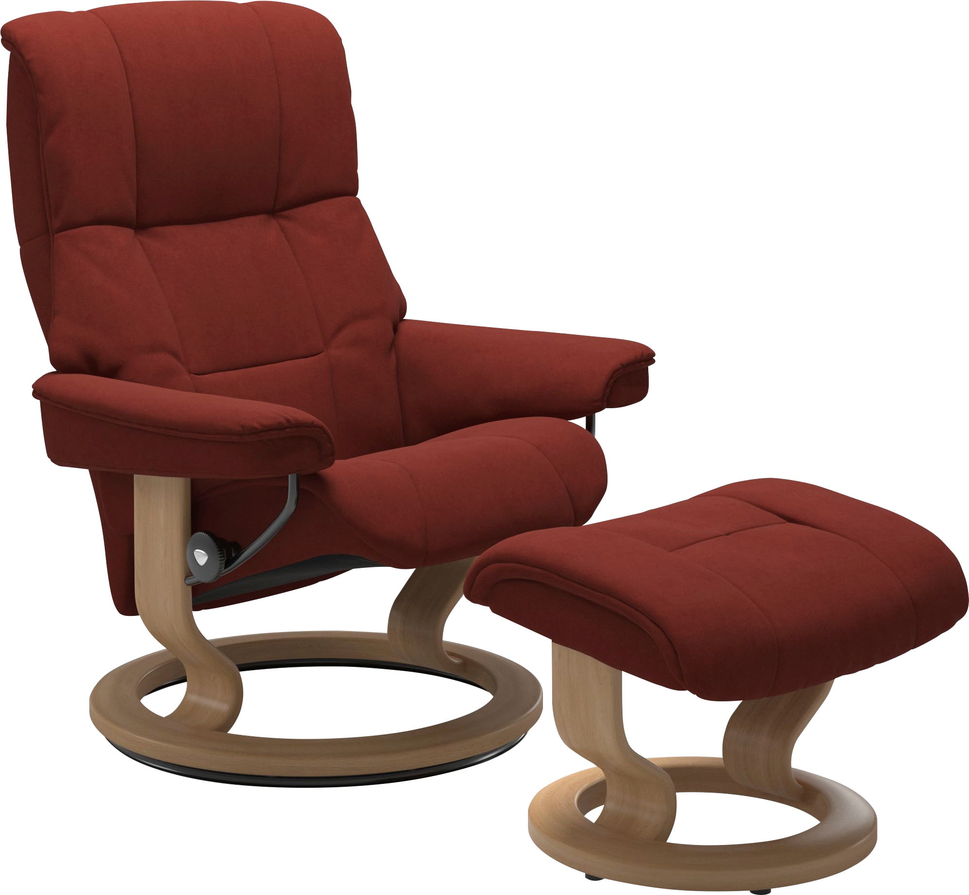 Stressless Relaxsessel "Mayfair" mit Classic Base, Größe S, M & L, Gestell Eiche, in 3 Bezugsqualitäten lieferbar