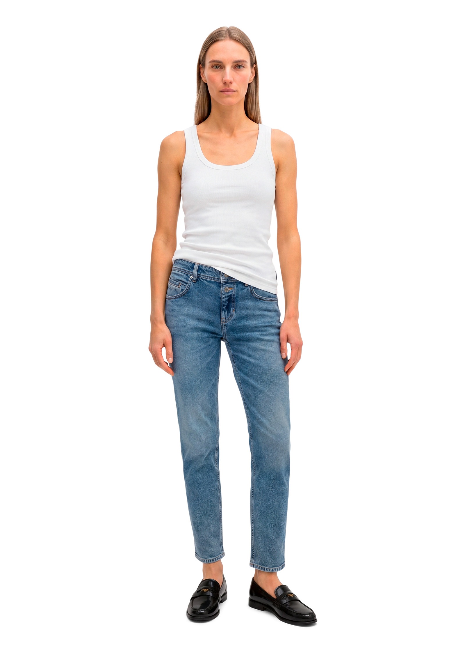 Marc O'Polo 5-Pocket-Jeans »aus Bio-Baumwoll-Mix«