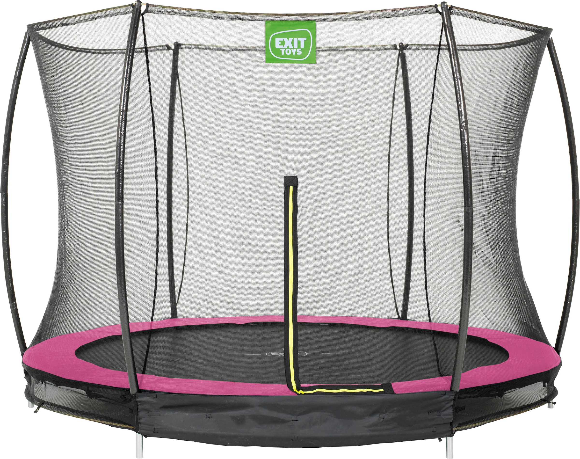 EXIT Gartentrampolin »Silhouette Ground«, Ø 244 cm, mit Sicherheitsnetz