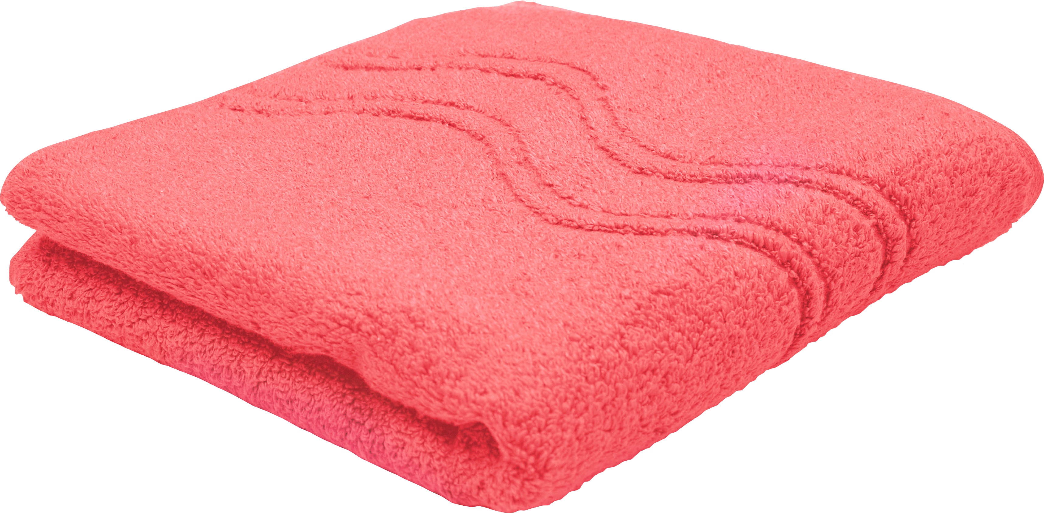 ROSS 1100000002199 "Cashmere feeling" 100% Baumwolle, mit Wellen-Bordüre, große Farbauswahl