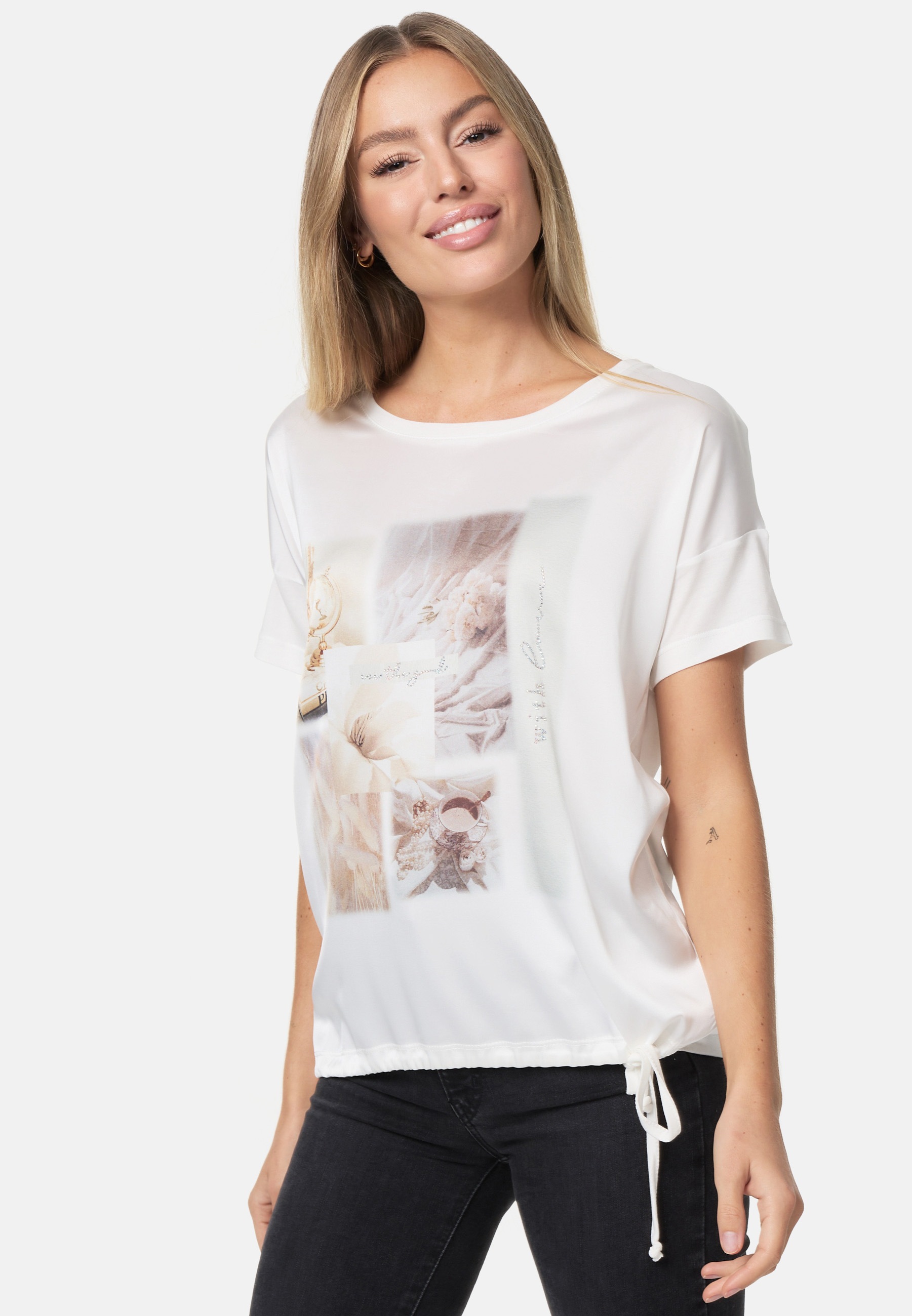 Decay T-Shirt, mit für kaufen BAUR | eingearbeitetem Kordelzug