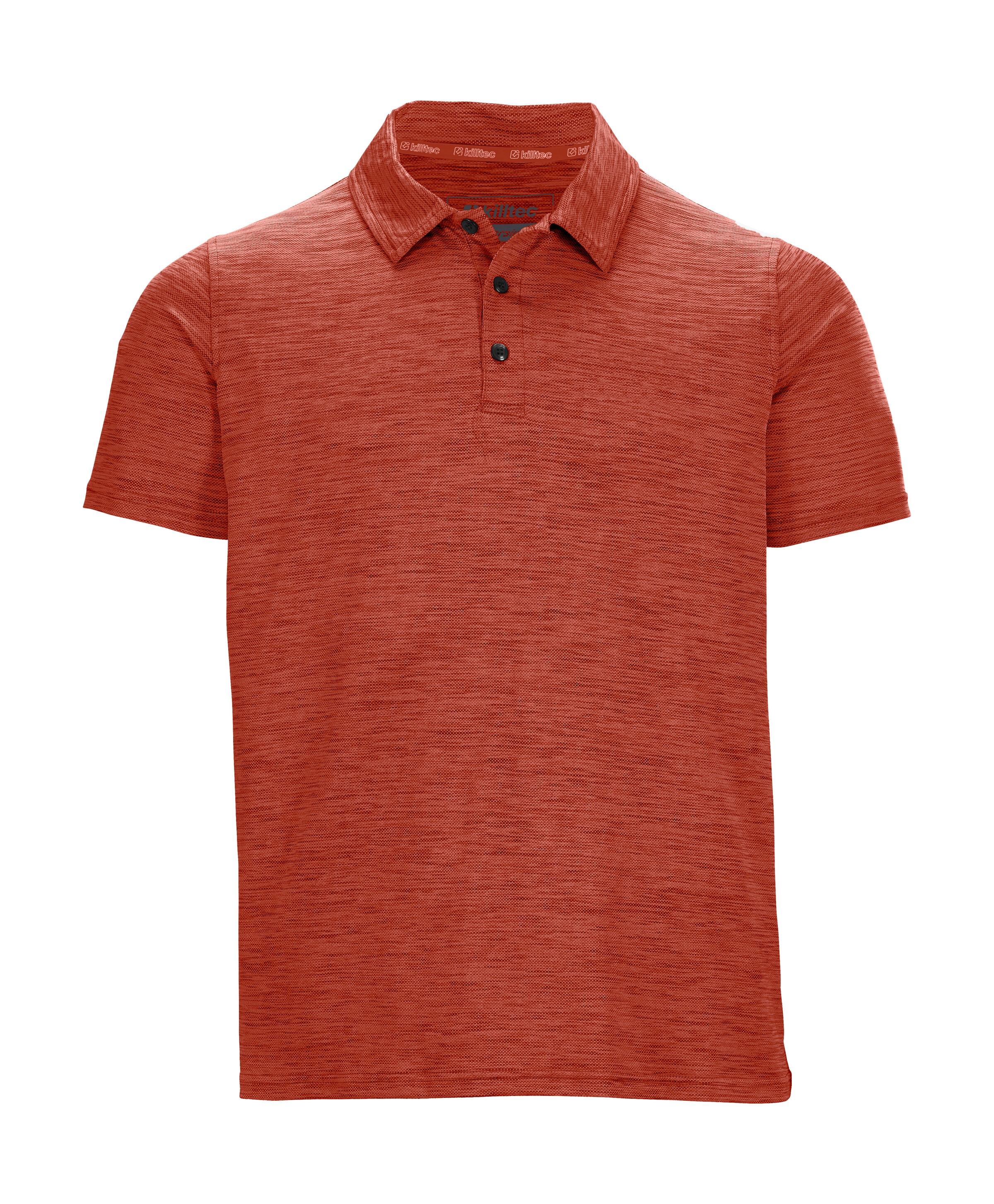 Killtec Poloshirt "MN PL SHRT" Feuchtigkeitstransportierendes, schnelltrocknendes Melange-Poloshirt