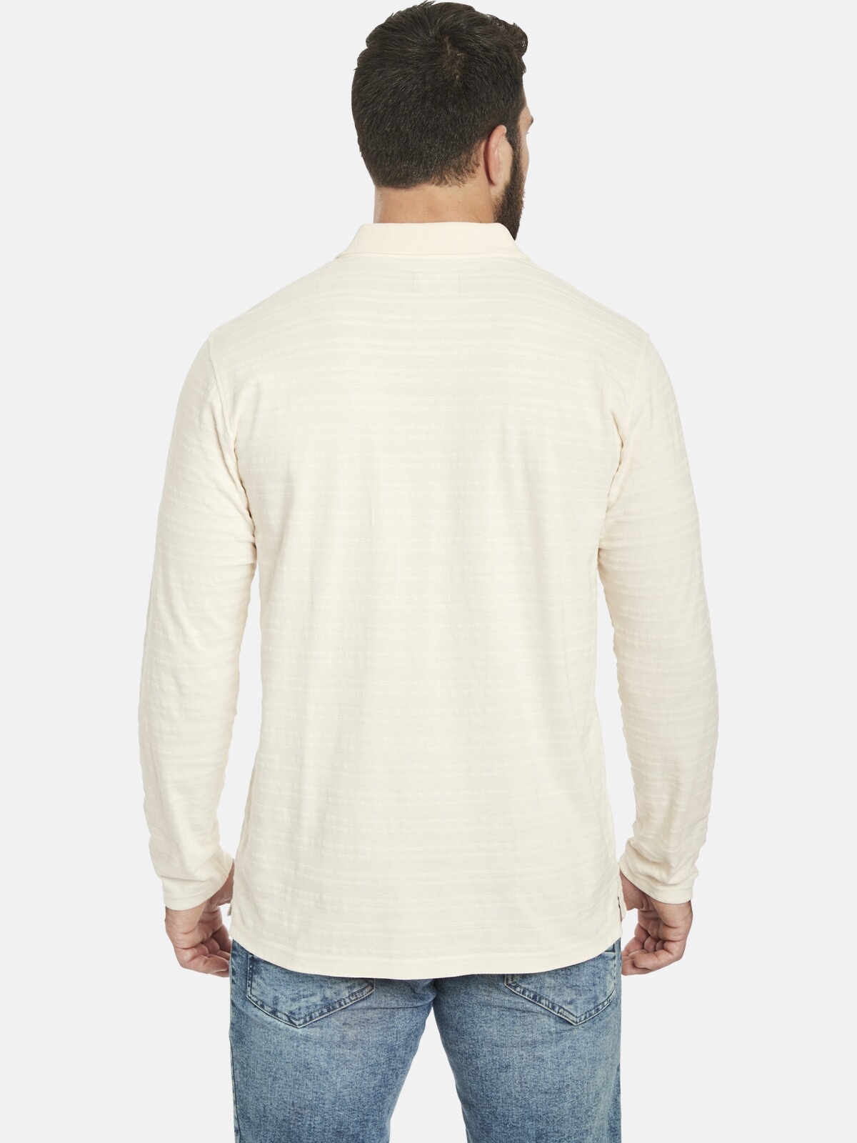 Jan Vanderstorm Langarm-Poloshirt »Langarm-Poloshirt AKILLES«, (1 tlg.), mit großem Print