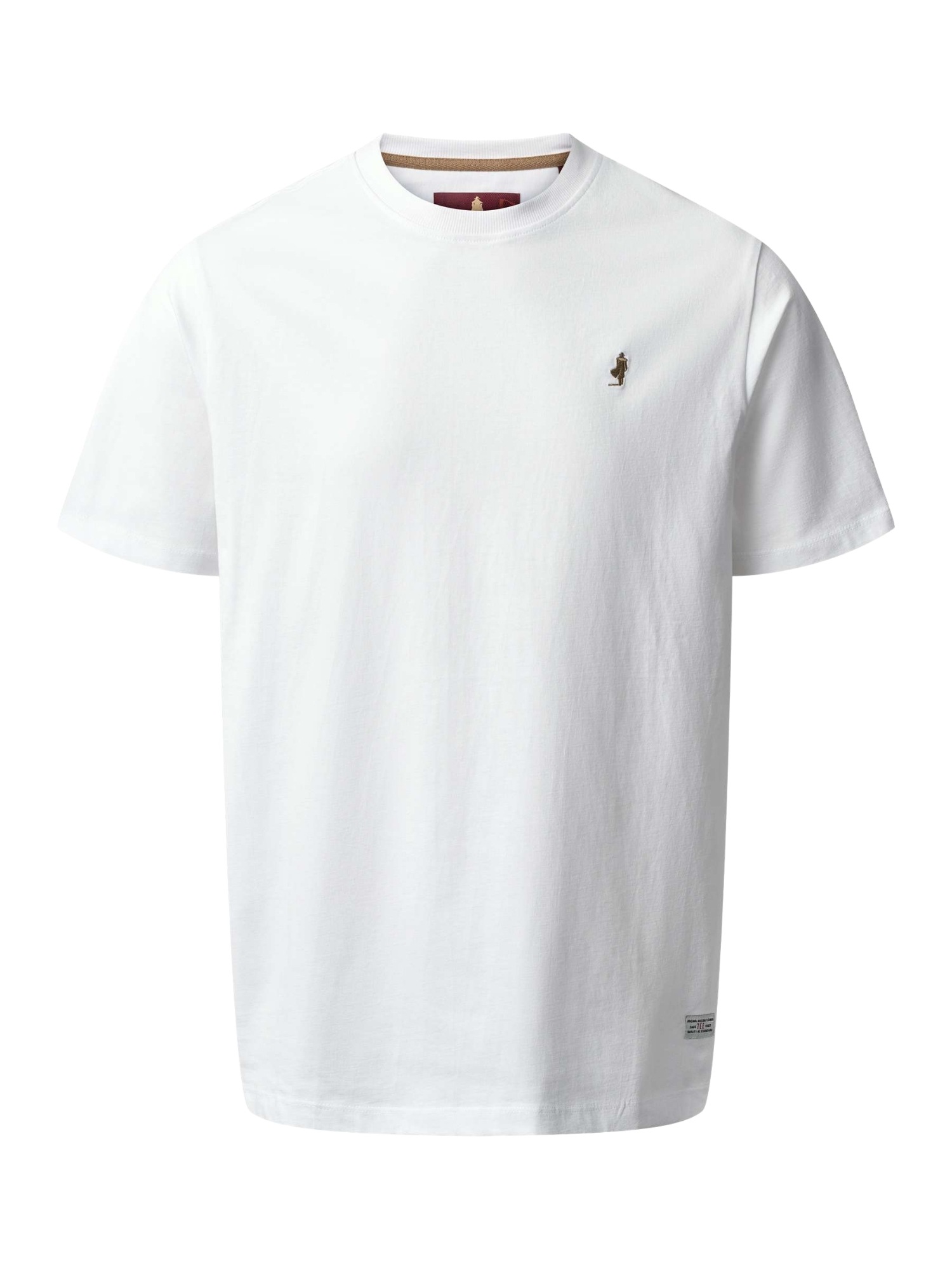 Kurzarmhemd MCS "MCS T-shirt MCFelix", Herren, Gr. M, Normalgrößen, weiß, Obermaterial: 100% Baumwolle, Hemden