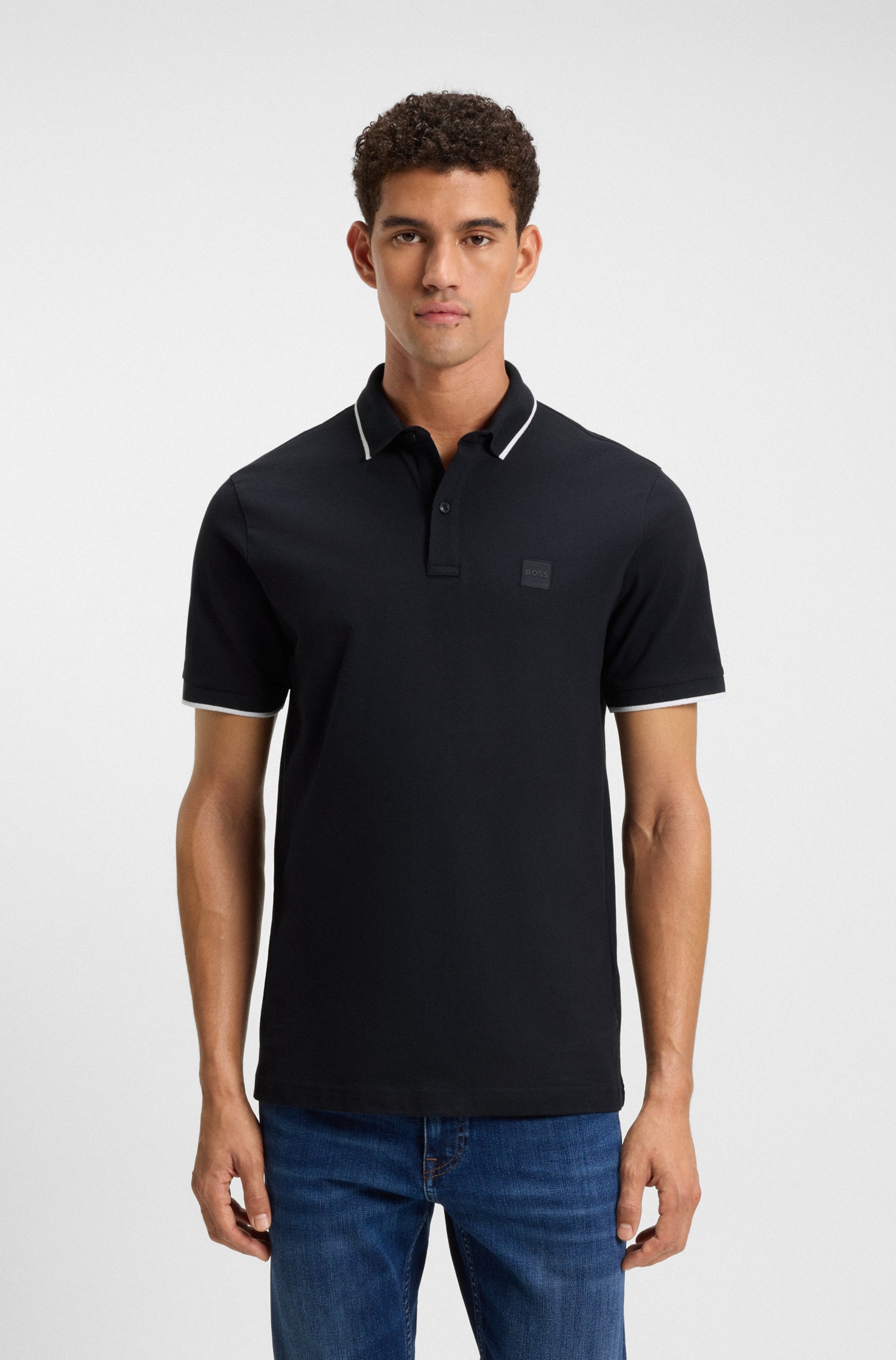 BOSS ORANGE Poloshirt Passertip mit BOSS günstig online kaufen