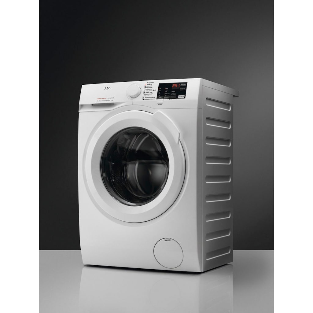 AEG Waschmaschine »L6FA48FL«, Serie 6000 mit ProSense-Technologie, L6FA48FL, 8 kg, 1400 U/min, Hygiene-/ Anti-Allergie Programm mit Dampf