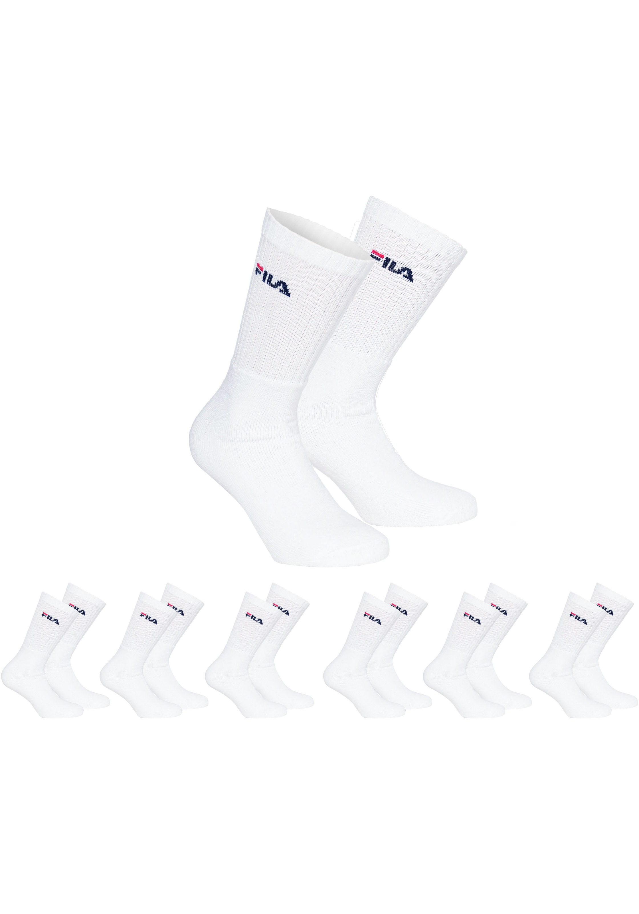Fila Sportsocken "UNISEX CREW TENNIS FULL TERRY SOCKS" 6 Stk. tlg. mit eing günstig online kaufen