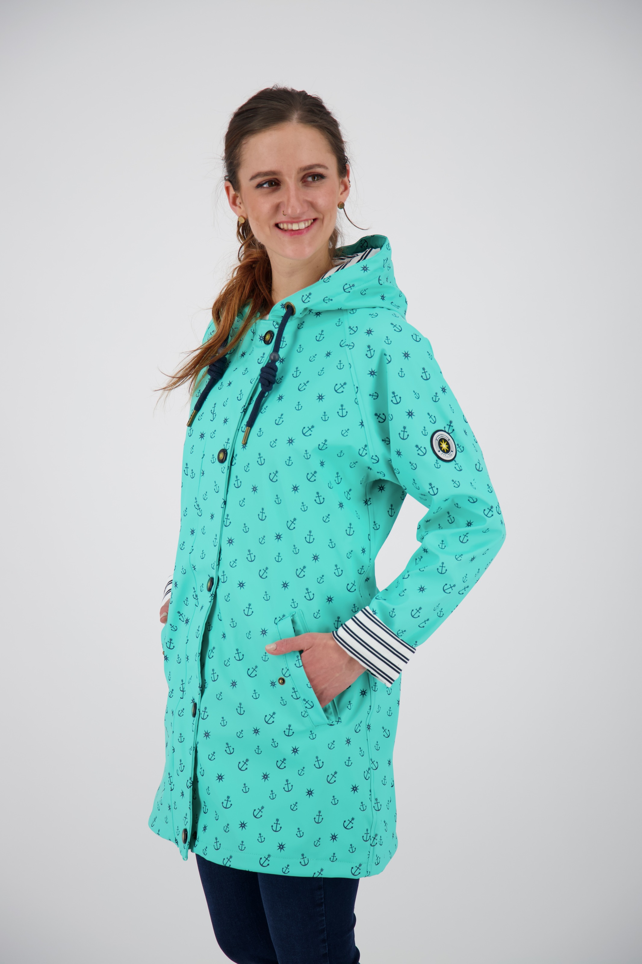 ankerglut Regenjacke "Friesennerz ANKERGLUTZAUBER", auch in Großen Größen e günstig online kaufen
