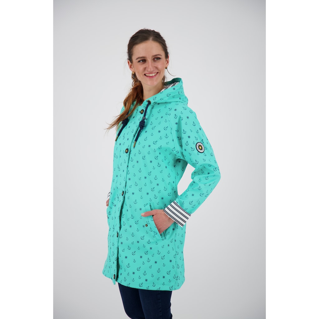 DEPROC Active Regenjacke »Friesennerz ANKERGLUTZAUBER«