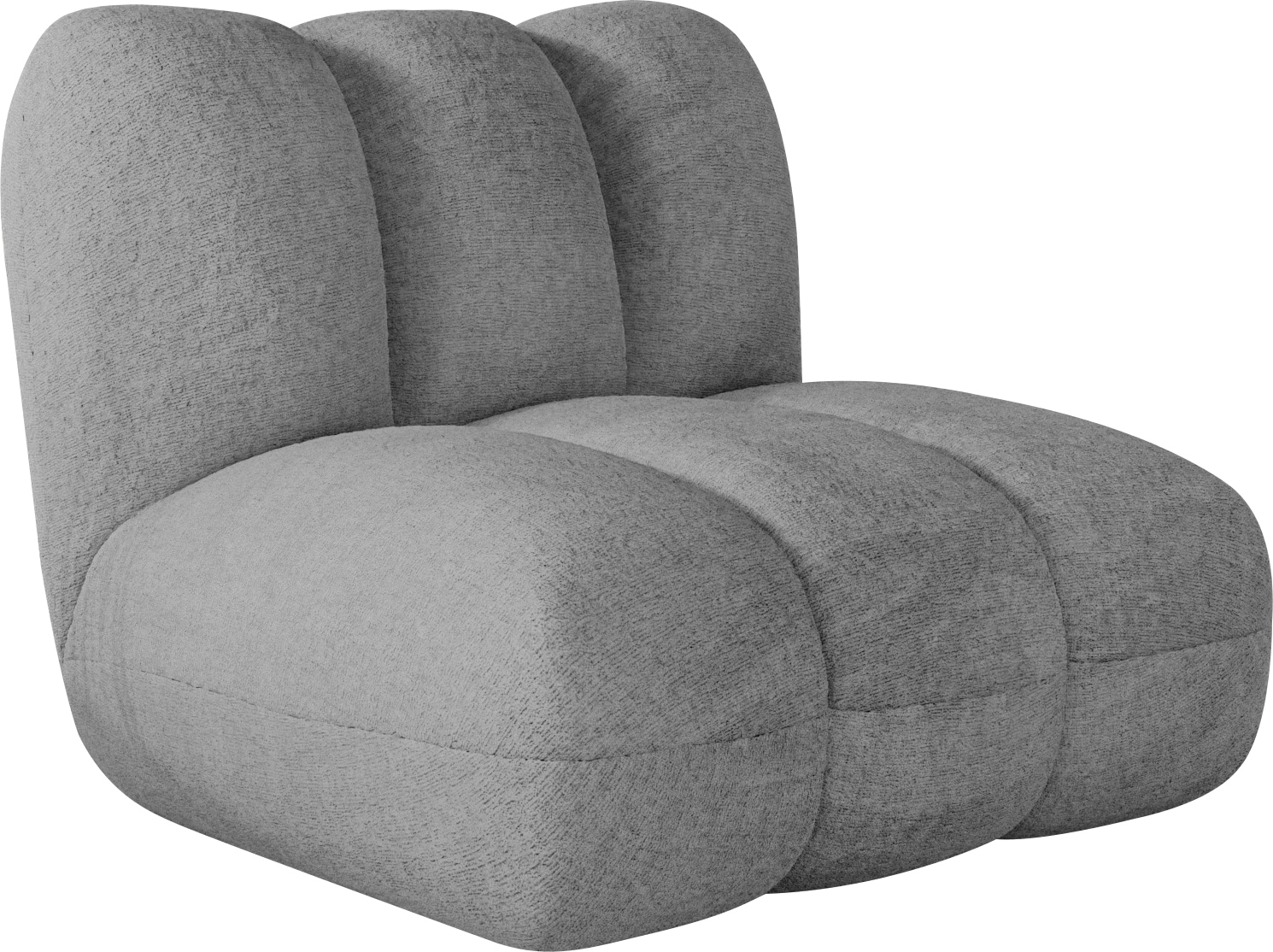 LeGer Home by Lena Gercke Sessel »Priya Loungesessel, moderne Steppung, auch in Bouclé«, perfektes Einzelstück, gemütlich und modern, B/T/H: 90/106/84 cm