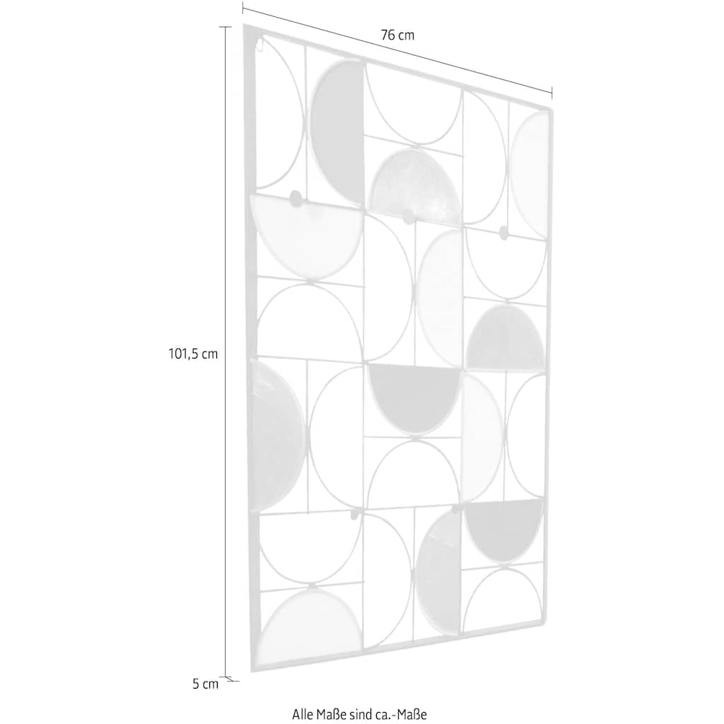 INOSIGN Wandgarderobe, aus Metall, Höhe 101,5 cm, Wandmontage, waagerechte Aufhängung möglich