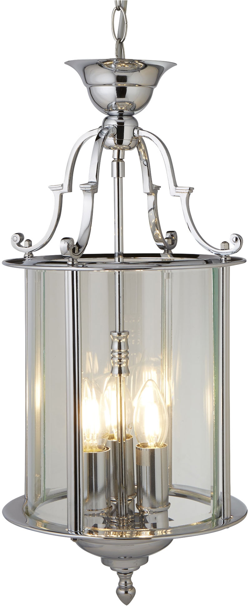 Searchlight Hängeleuchte »Hängeleuchte Lantern, 3-flammig«, 3 flammig, Leuchtmittel E14 | ohne Leuchtmittel, Klassisches Ambiente