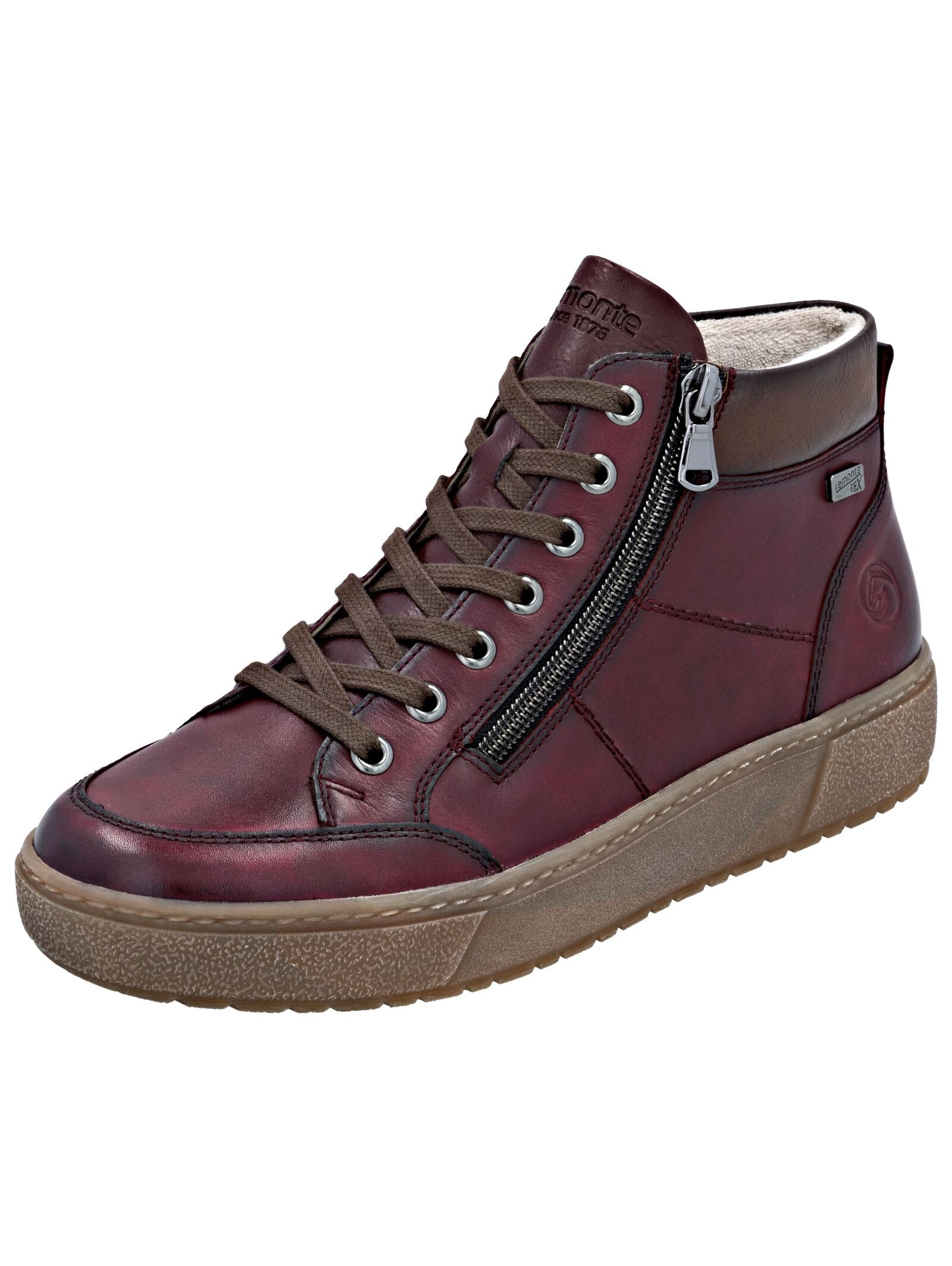 Remonte Schnürstiefelette "Remonte Stiefelette Glattleder" günstig online kaufen