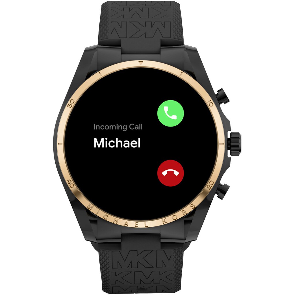 MICHAEL KORS ACCESS Smartwatch »Gen 6 Bradshaw, MKT5151«, (Wear OS by Google)