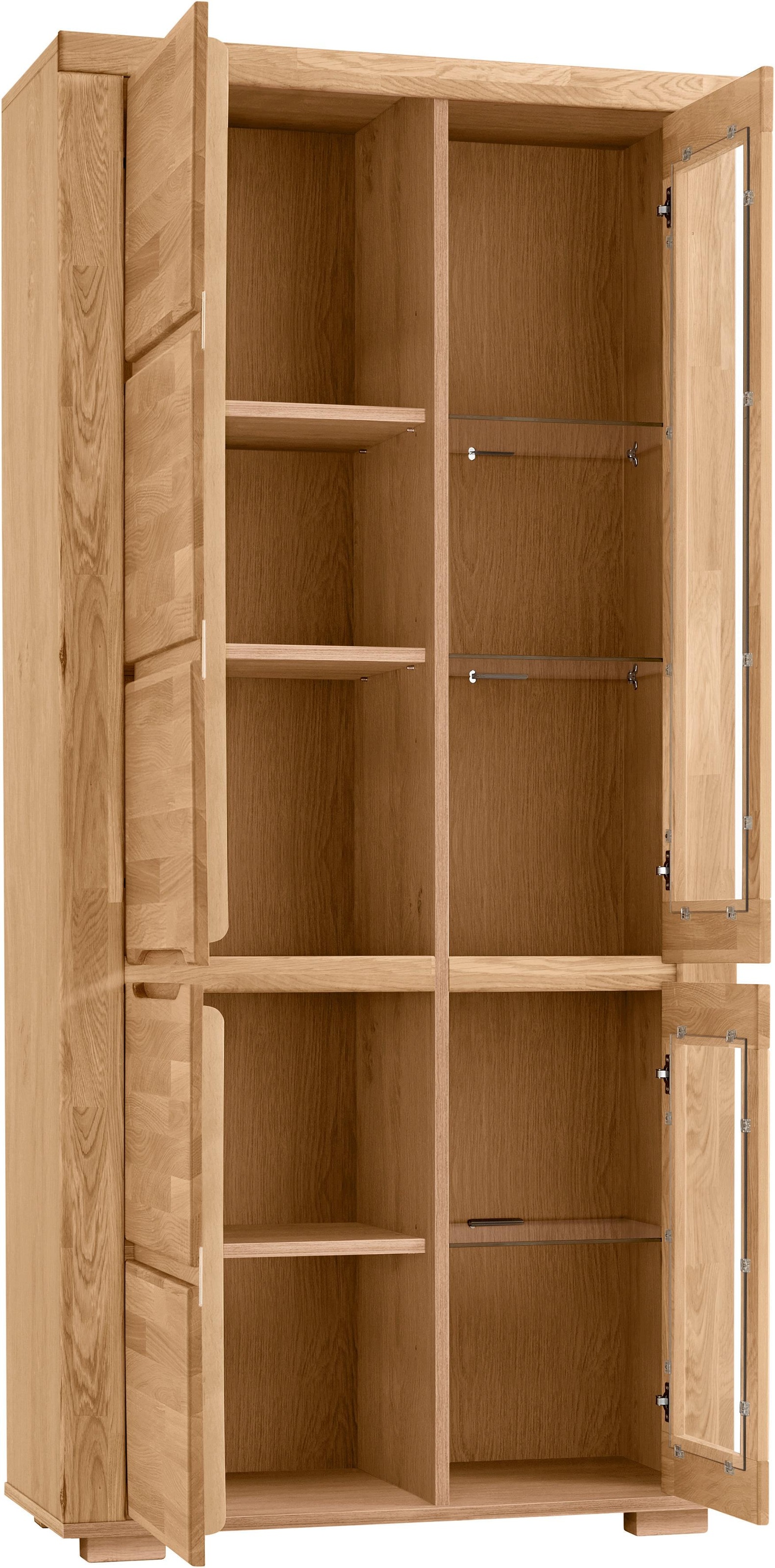 OTTO home Vitrine "DENIS70, Wohnzimmer, viel Stauraum, verstellbaren Einleg günstig online kaufen