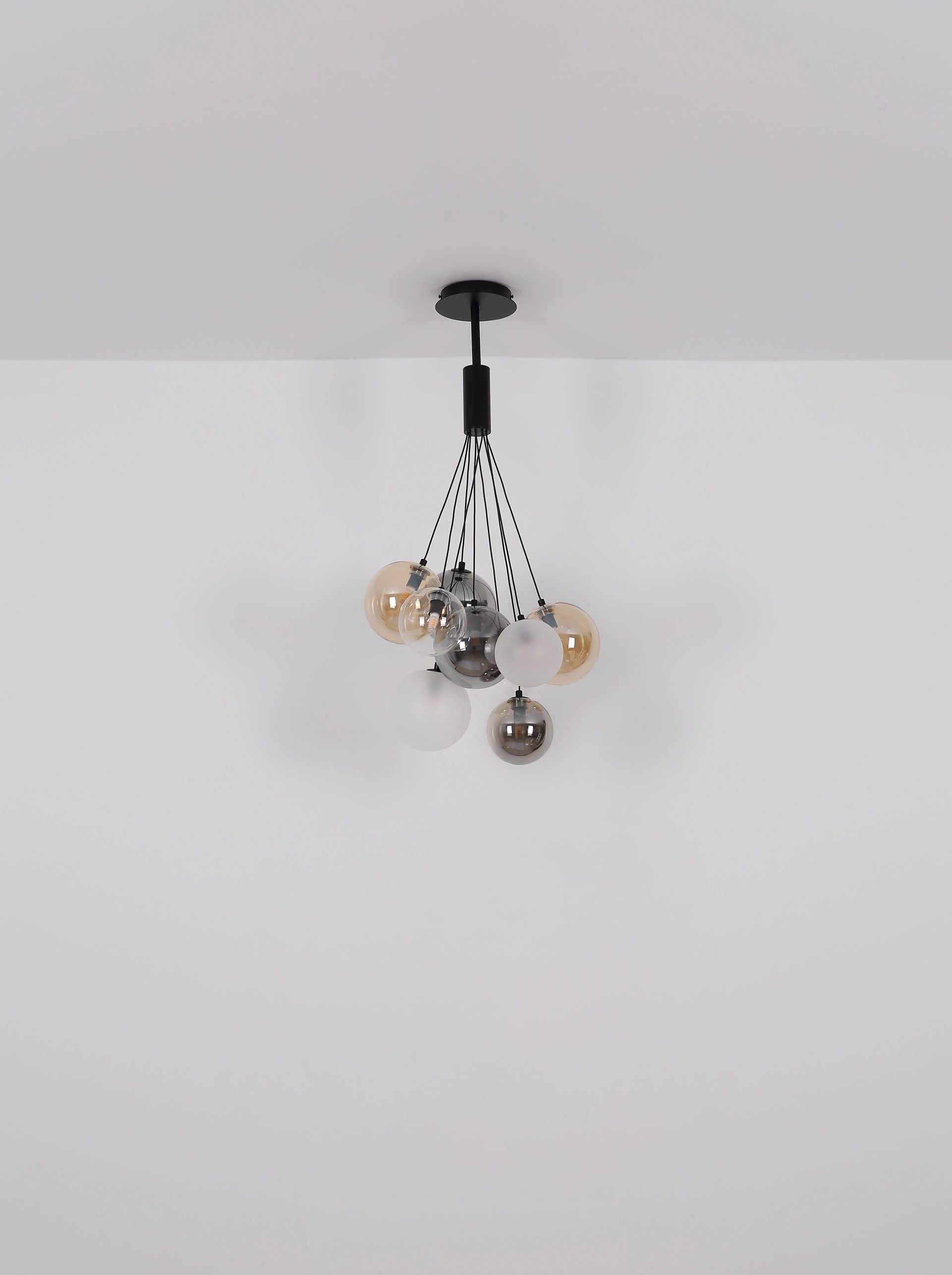 GLOBO LIGHTING Hängeleuchte »BALLGI«, Leuchtmittel G9 | ohne Leuchtmittel, Glaskugeln