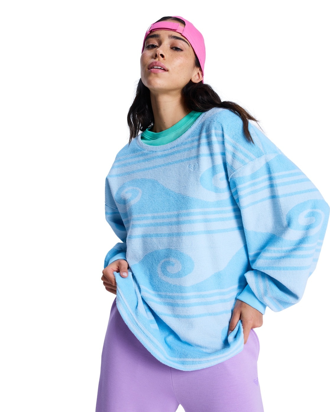 Roxy Sweatshirt "Make It Sunny" günstig online kaufen