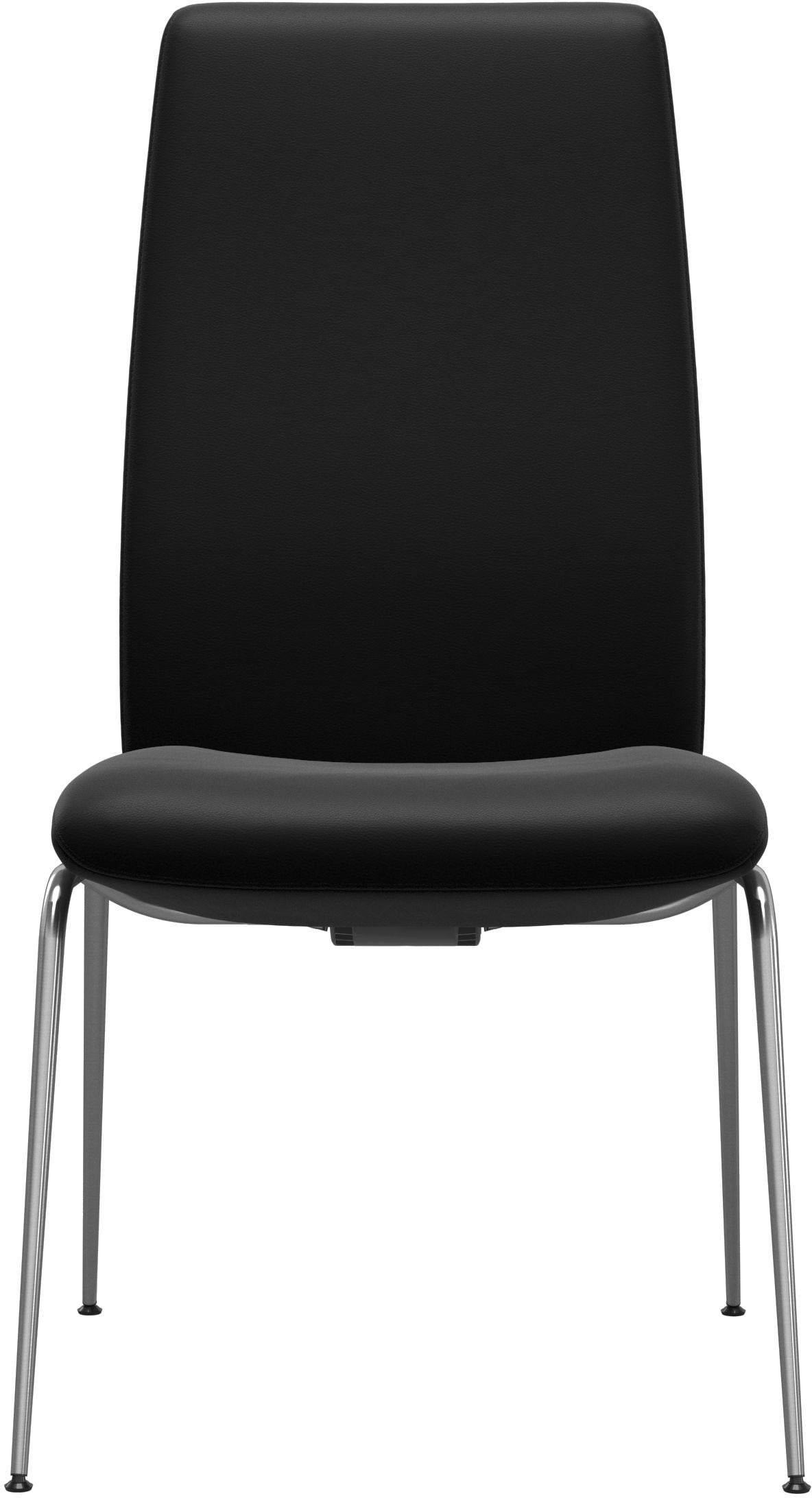 Stressless® Polsterstuhl »Laurel«, Leder BATICK, High Back, Größe L, mit Beinen aus Stahl in Schwarz matt