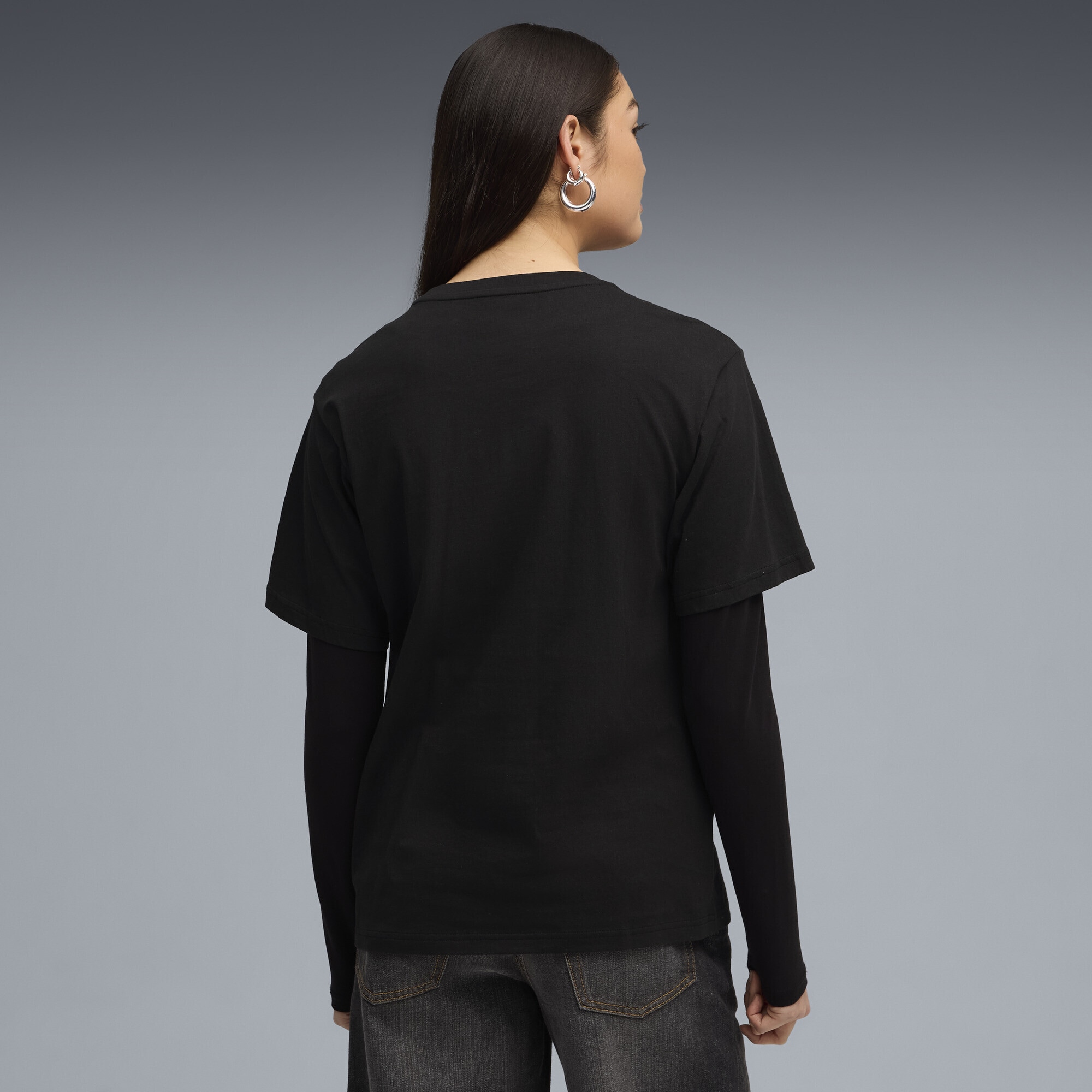 PUMA T-Shirt »Graphic Relaxed Leaf T-Shirt Damen«