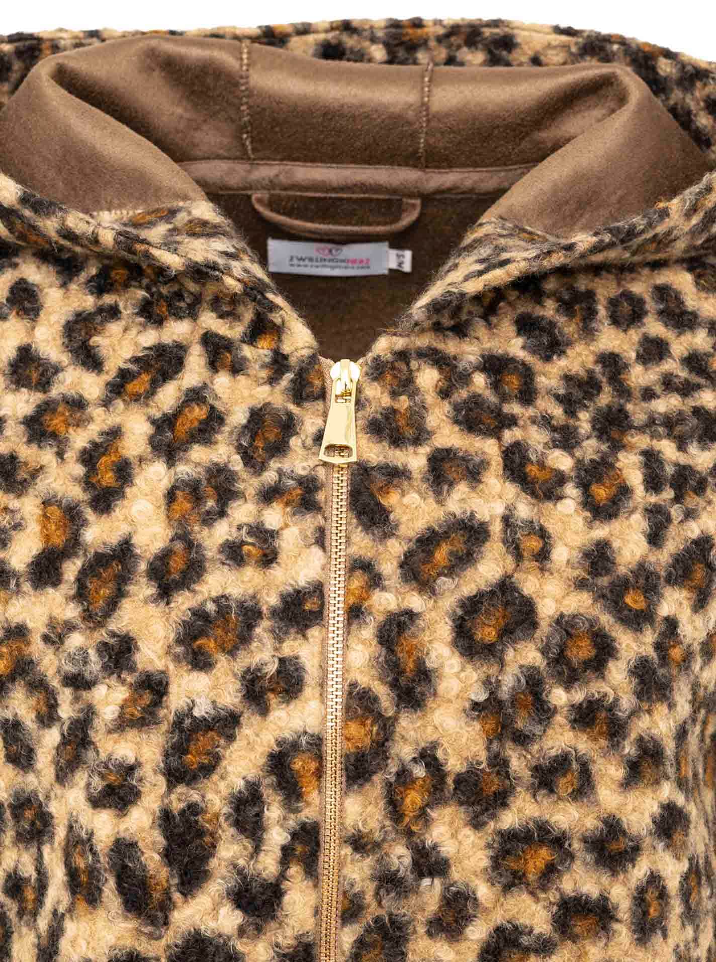 Zwillingsherz Kurzjacke »"Fur"«, Kapuze, Reißverschluss, Seitliche Taschen