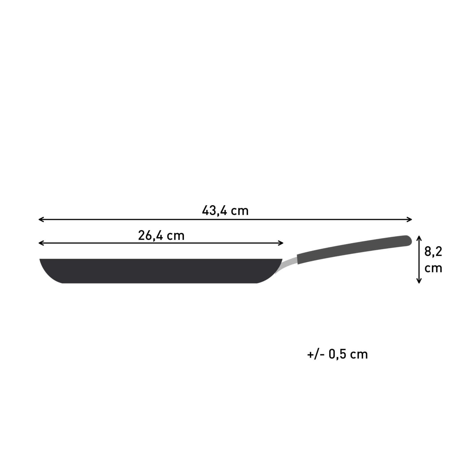 Tefal Crêpepfanne »Experience Unbreakable« Aluminium 1x Crêpepfanne 25 cm, 1 tlg. FusionCore Antihaftversiegelung, Induktion, Temperaturanzeiger