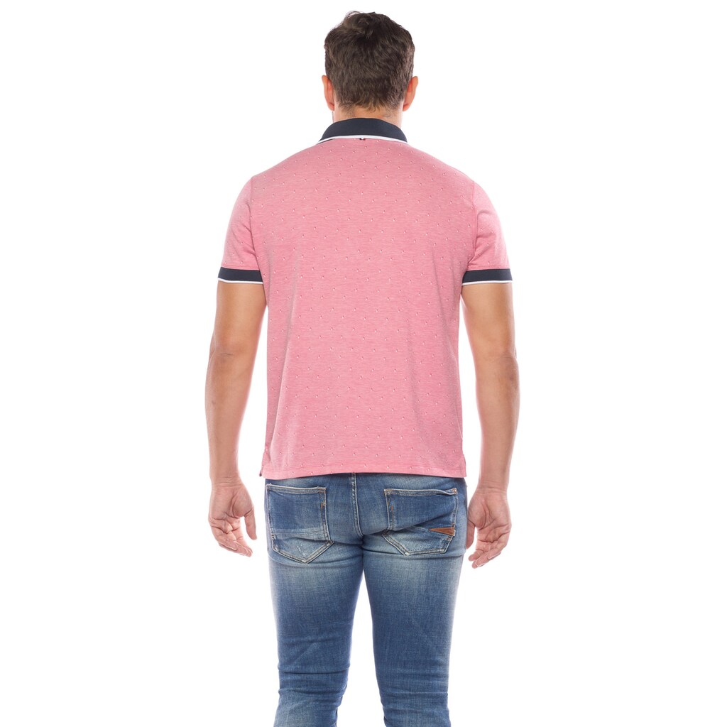 Le Temps Des Cerises Poloshirt »POLO SHIRT NOVIL (SHORT SLEEVE)«, mit lässigen Kontrastdetails