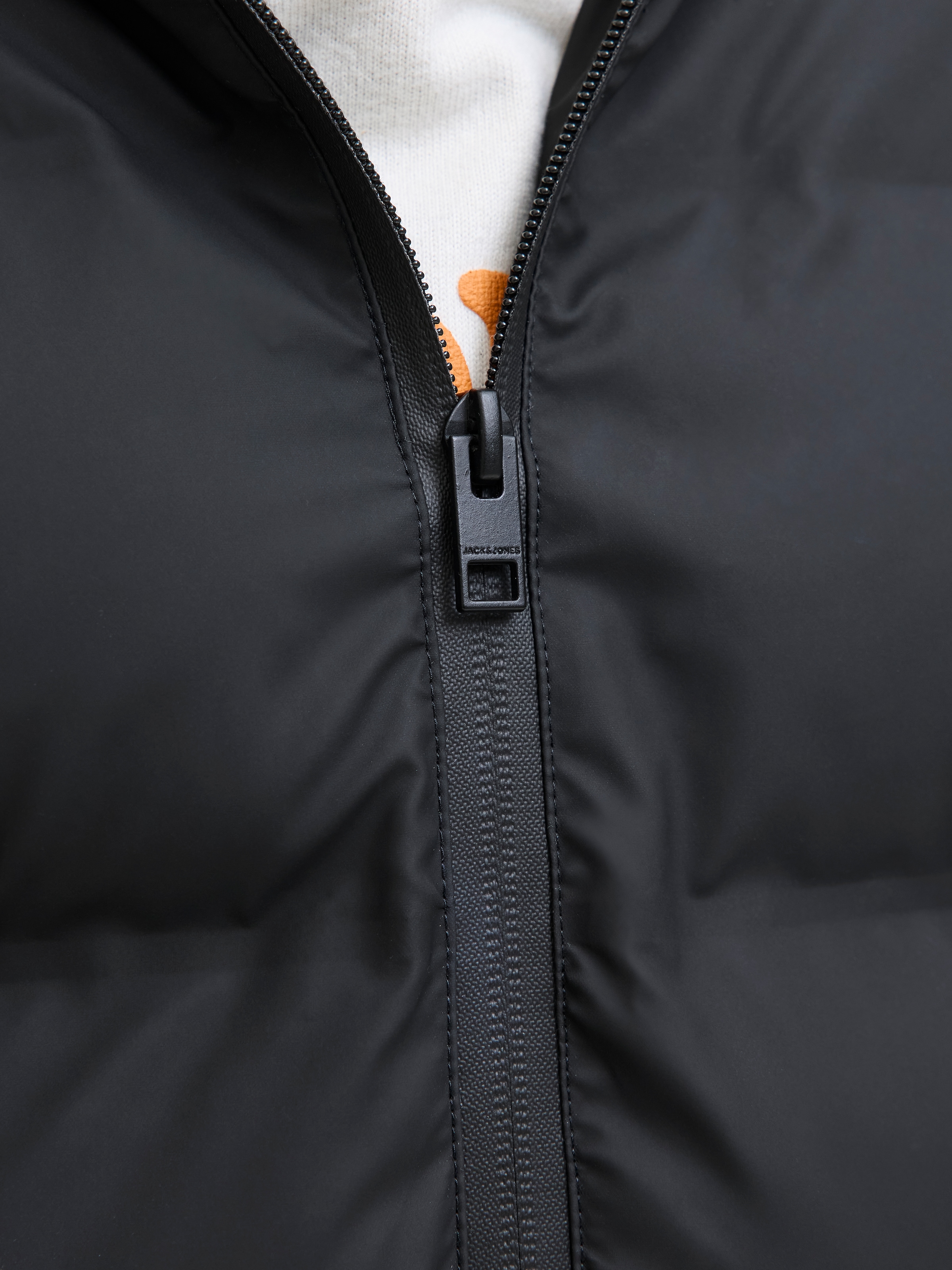 Jack & Jones Junior Steppjacke »JJELEMENTS PU PUFFER JNR«, mit Kapuze
