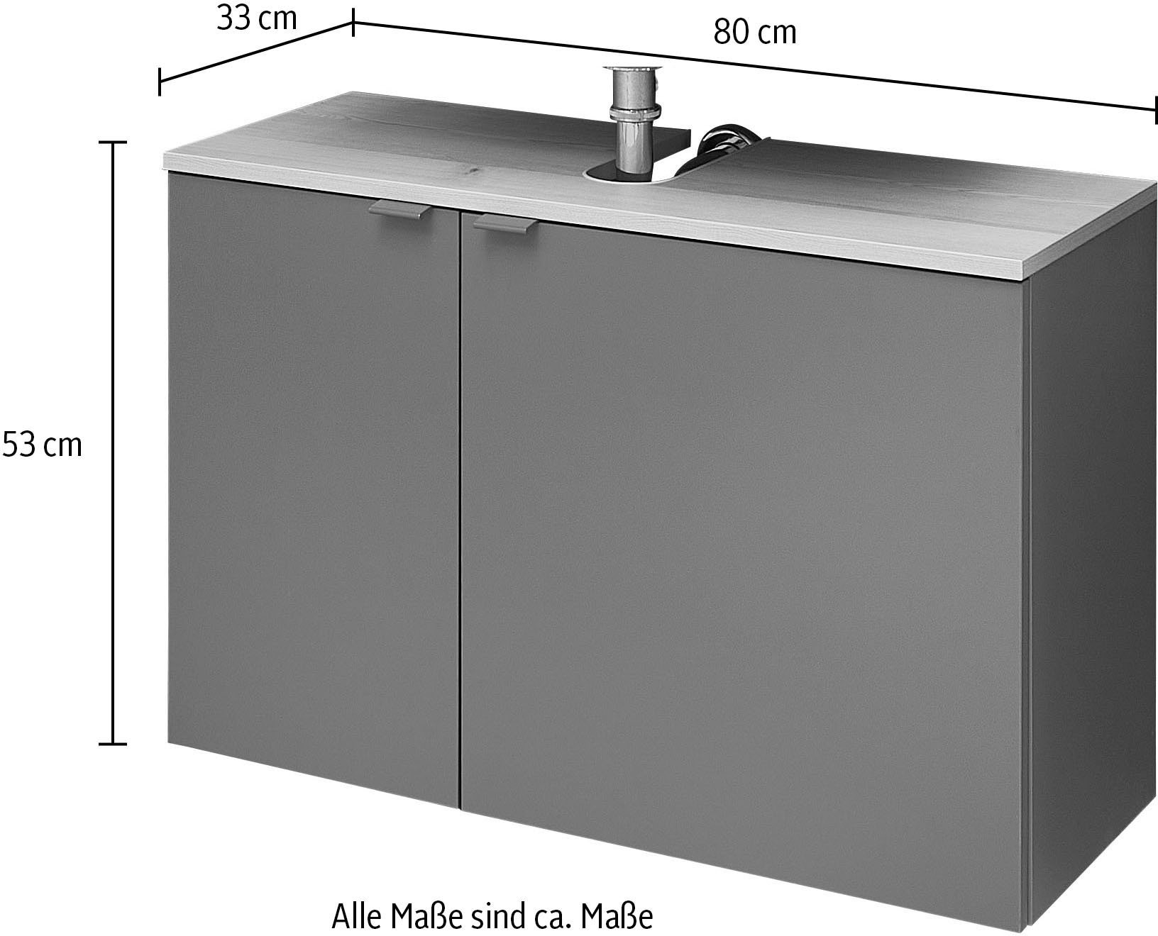 Saphir Waschbeckenunterschrank »Quickset 394«
