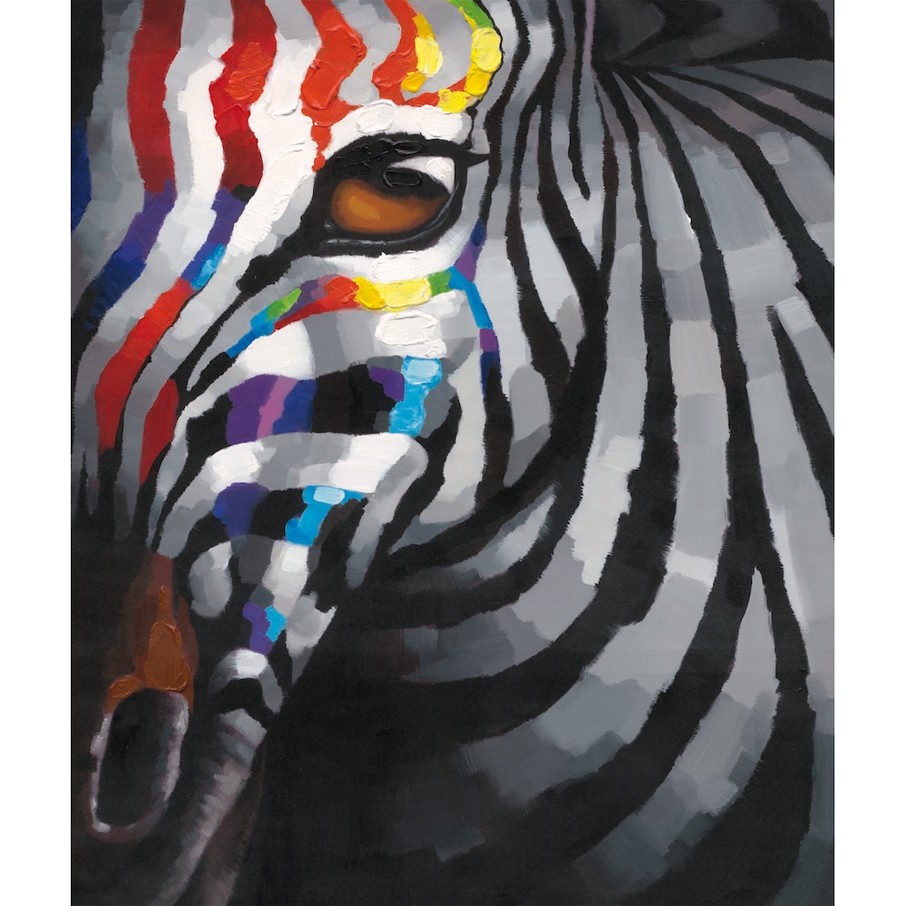 Bönninghoff Leinwandbild »Zebra«, (1 St.)