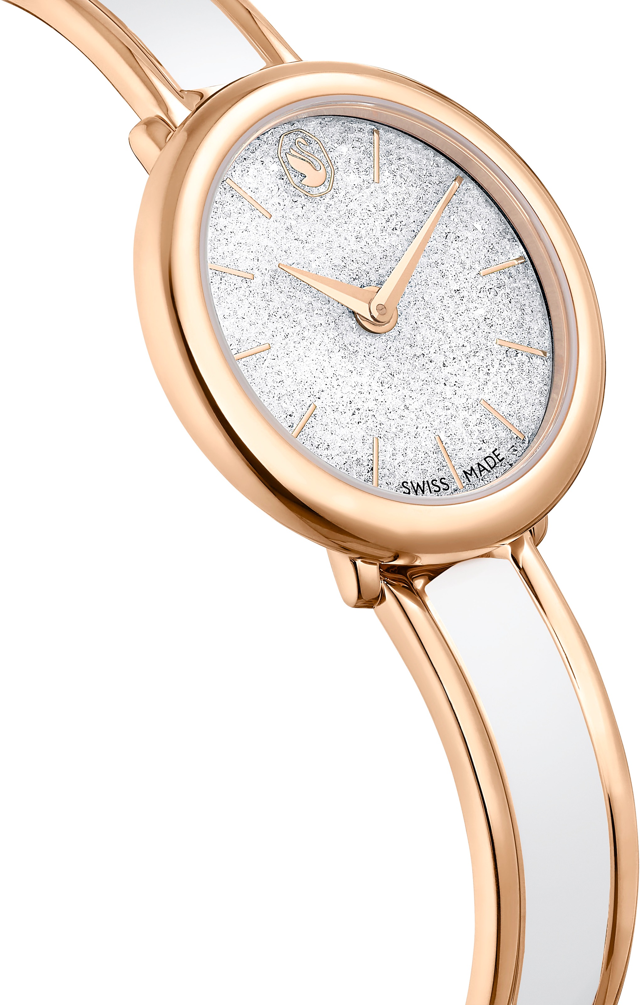 Swarovski Quarzuhr »CRYSTALLINE«, Armbanduhr, Damenuhr, Swiss Made, Edelstahlarmband, analog