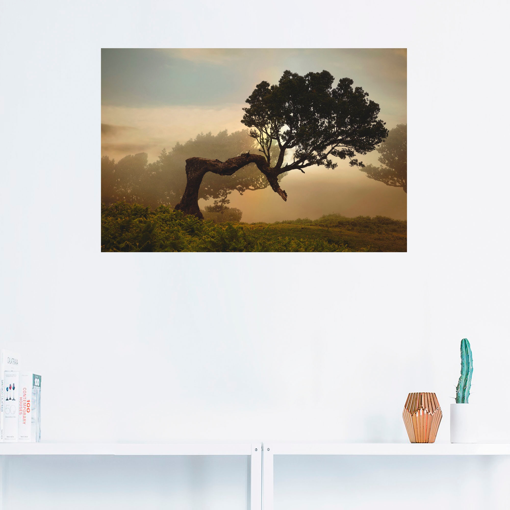 Artland Wandbild "Lorbeerbaum", Bäume, (1 St.), als Alubild, Outdoorbild, L günstig online kaufen