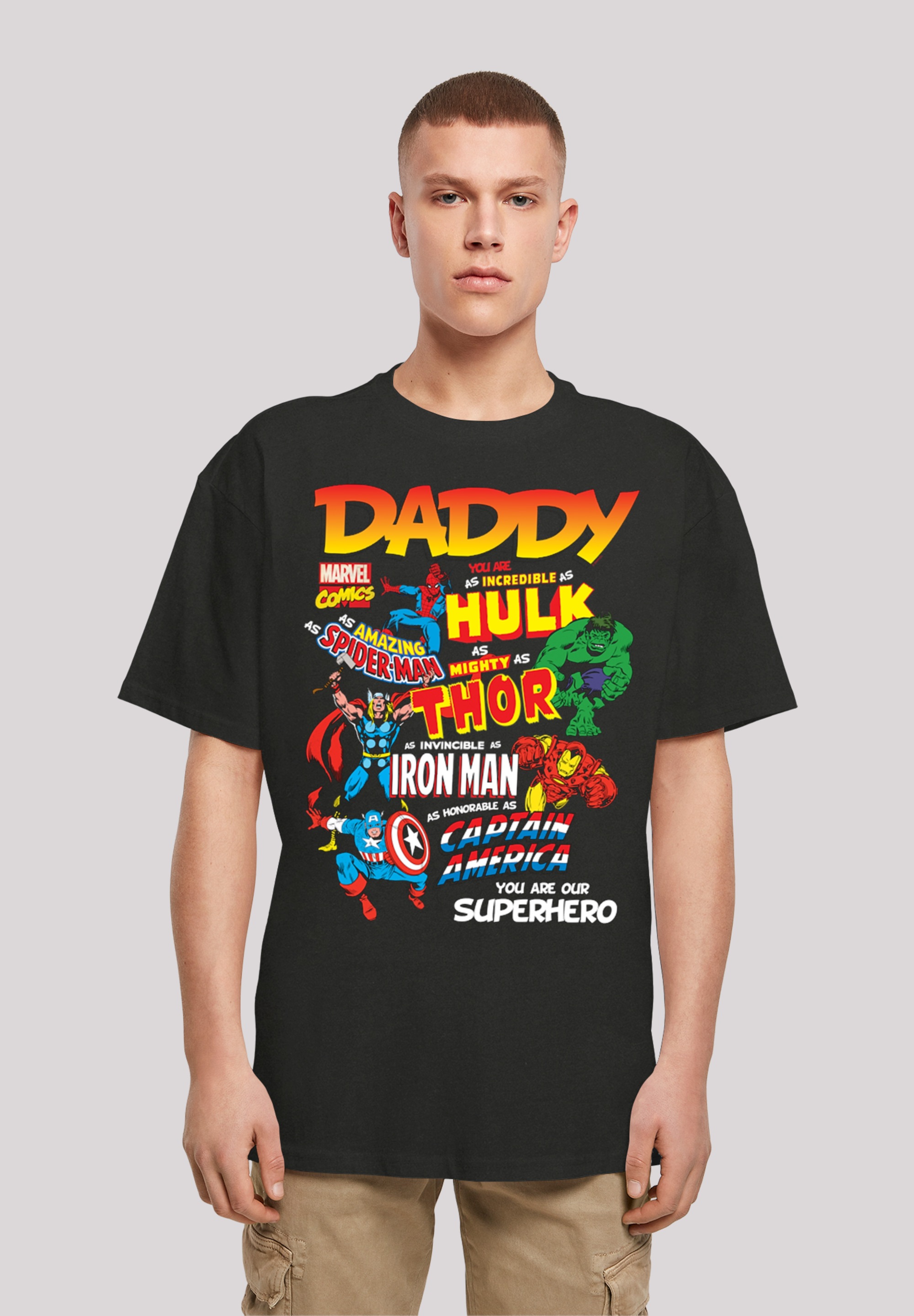 F4NT4STIC Kurzarmshirt »F4NT4STIC Herren«, (1 tlg.)