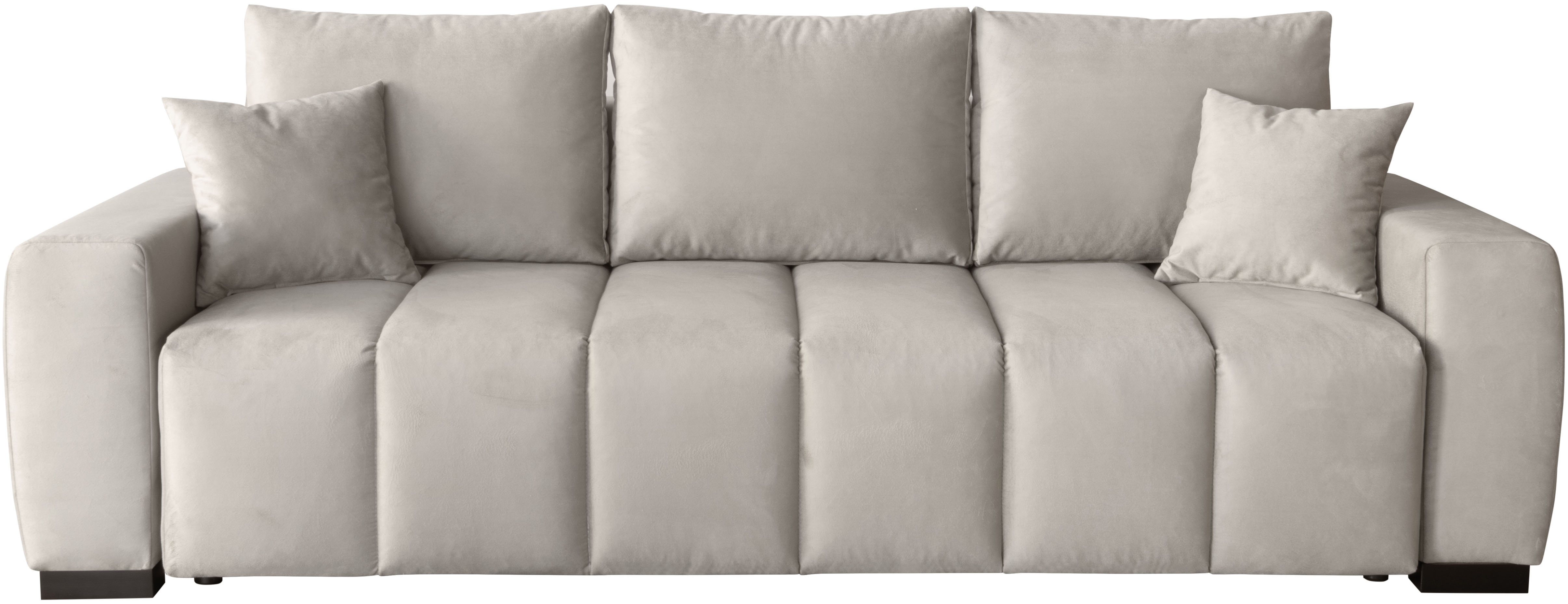 Home affaire Schlafsofa "Bello" mit Bettfunktion, Bettkasten, Frei im Raum günstig online kaufen