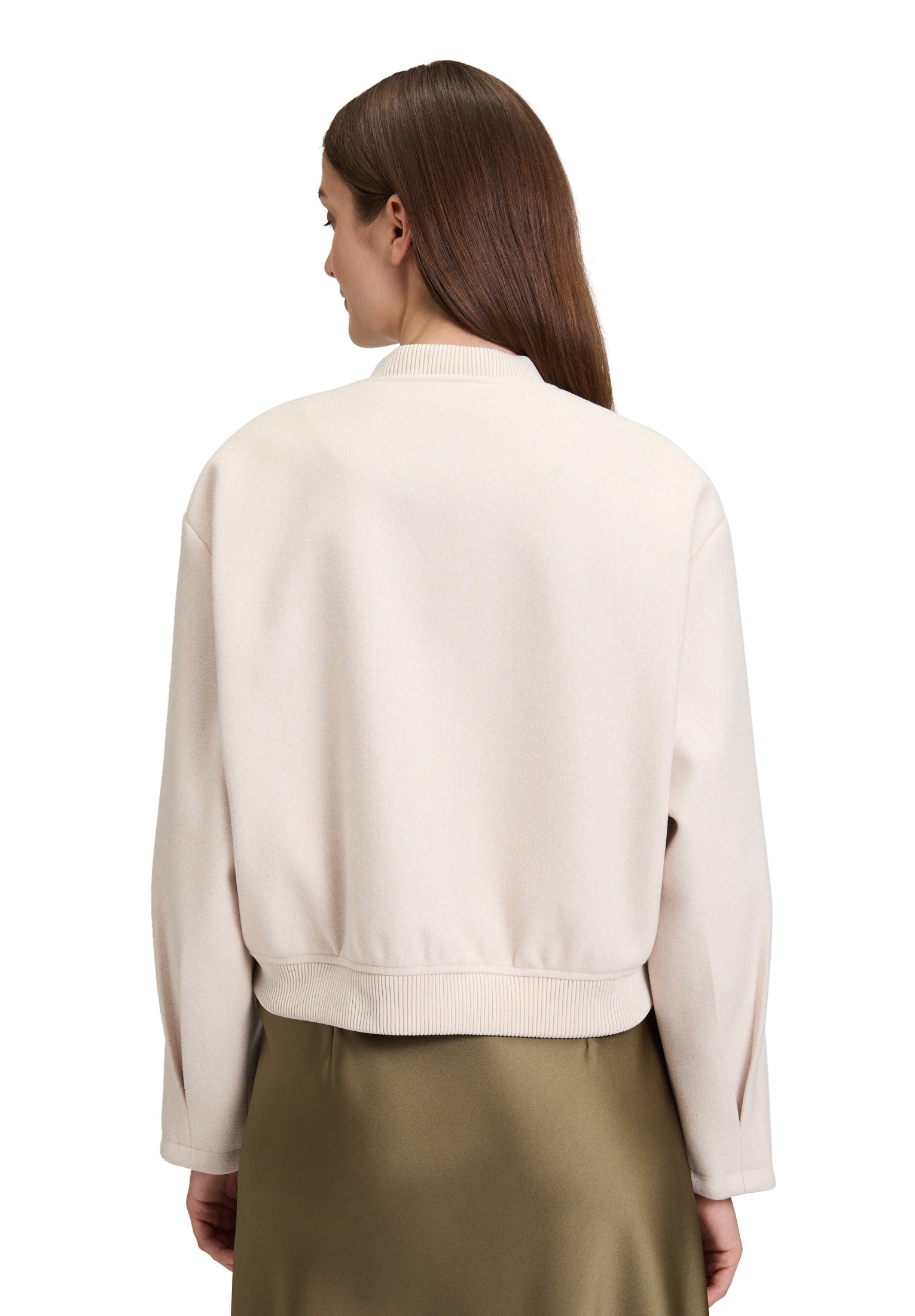 Betty&Co Jackenblazer »Damen mit Rippbündchen«