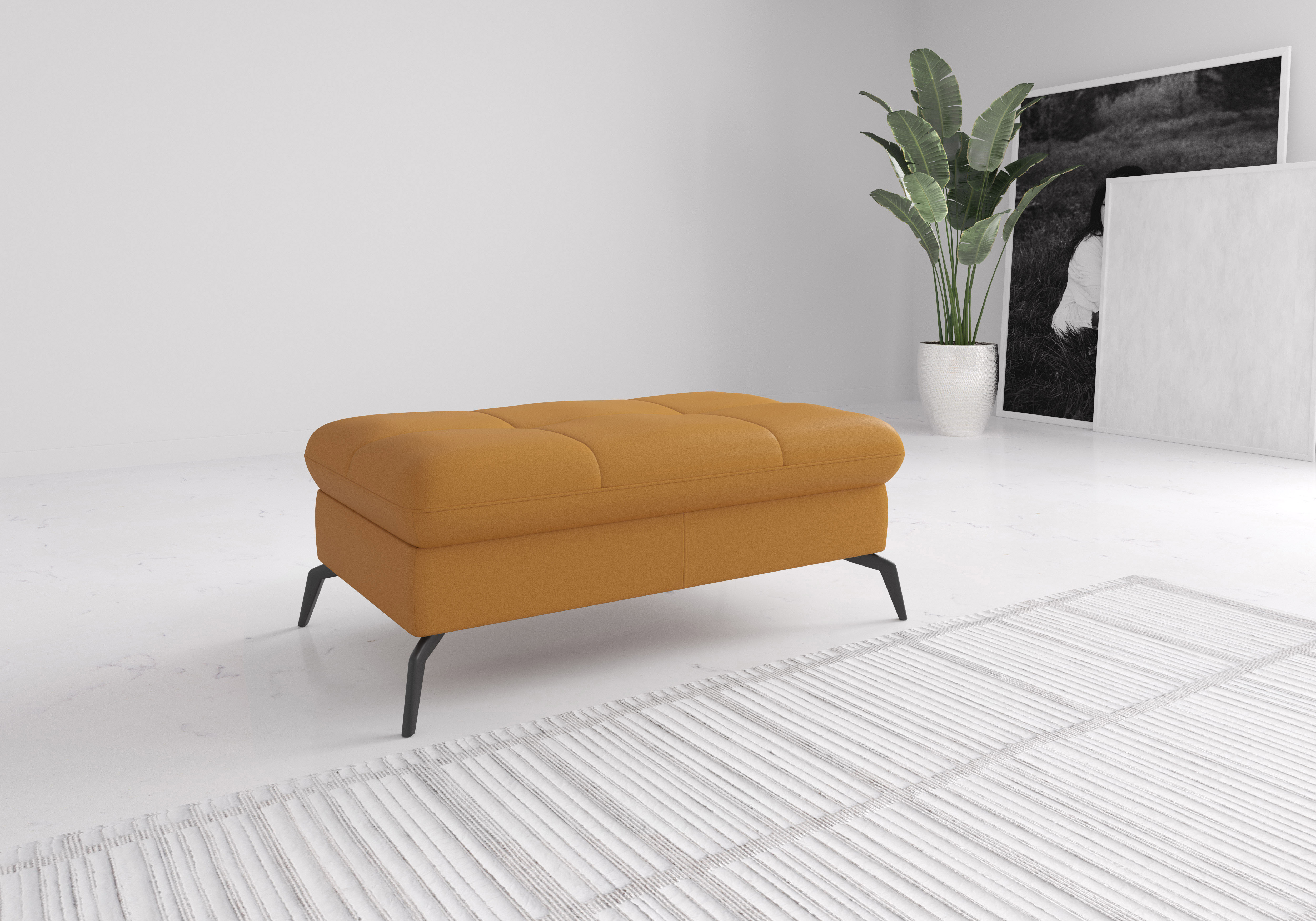sit&more Polsterhocker "Amica" mit Stauraum