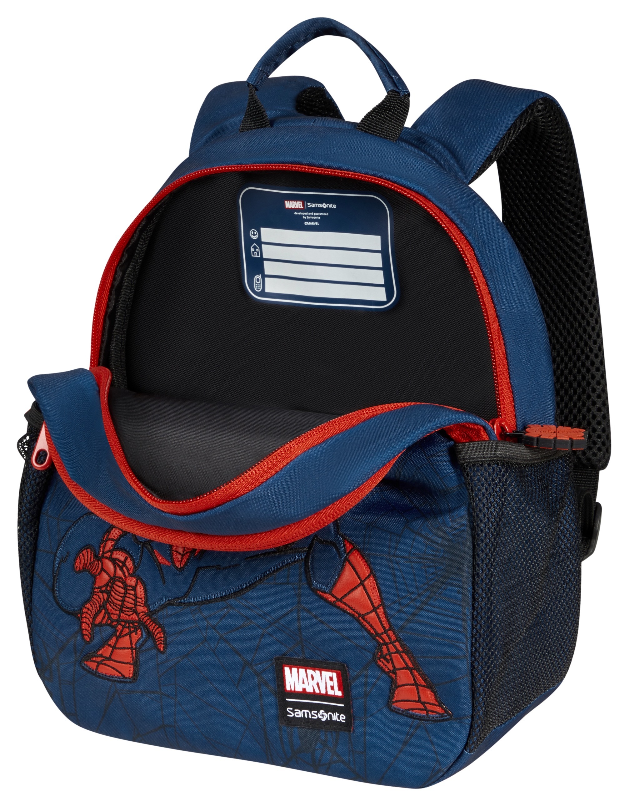 Samsonite Kinderrucksack »Disney Ultimate 2.0 BP S Marvel Spiderman web«, Kinder Freizeitrucksack Kindergartenrucksack aus recyceltem Material