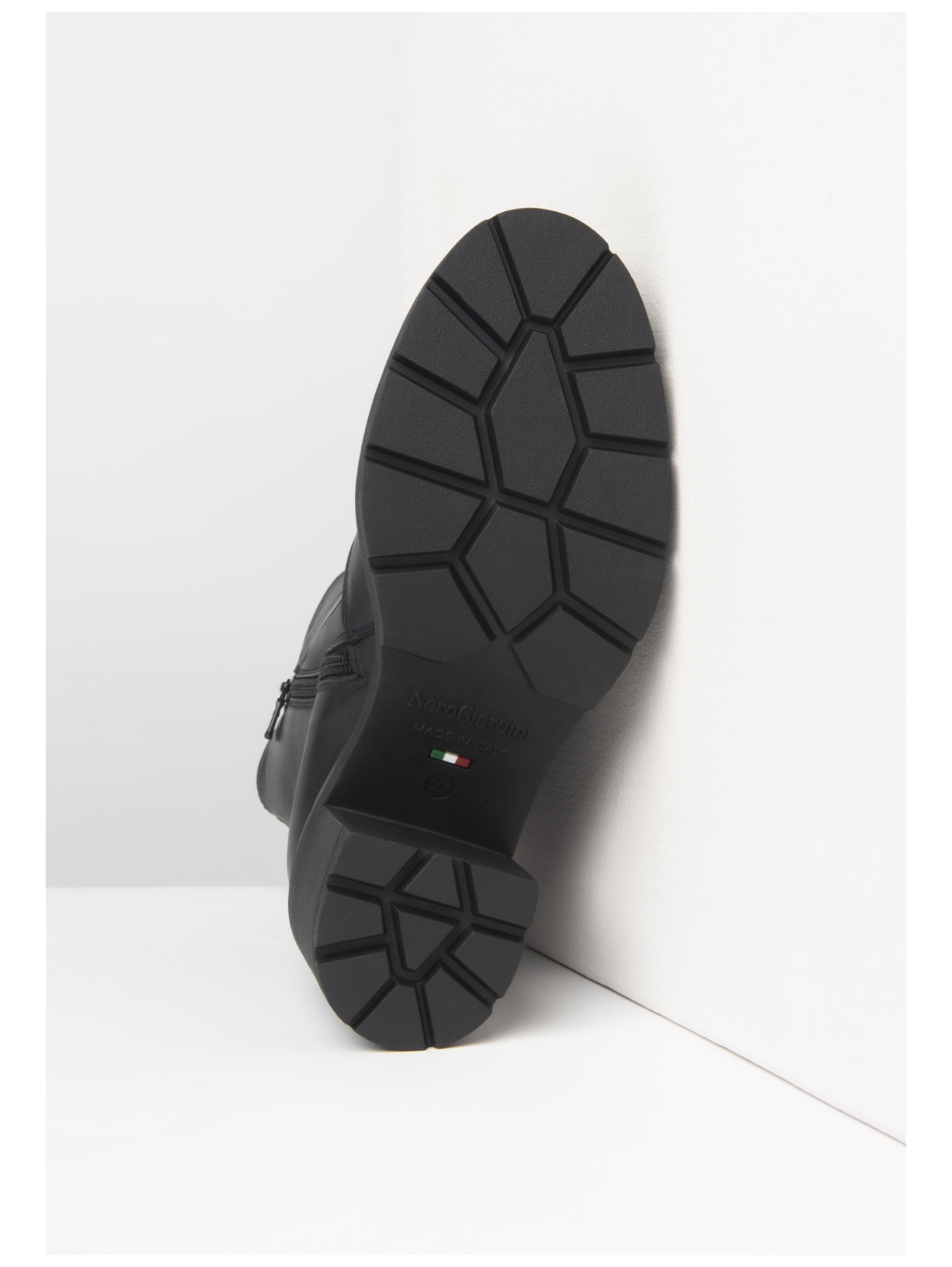Nero Giardini High-Heel-Stiefelette »Nero Giardini Stiefelette Leder/Textil«